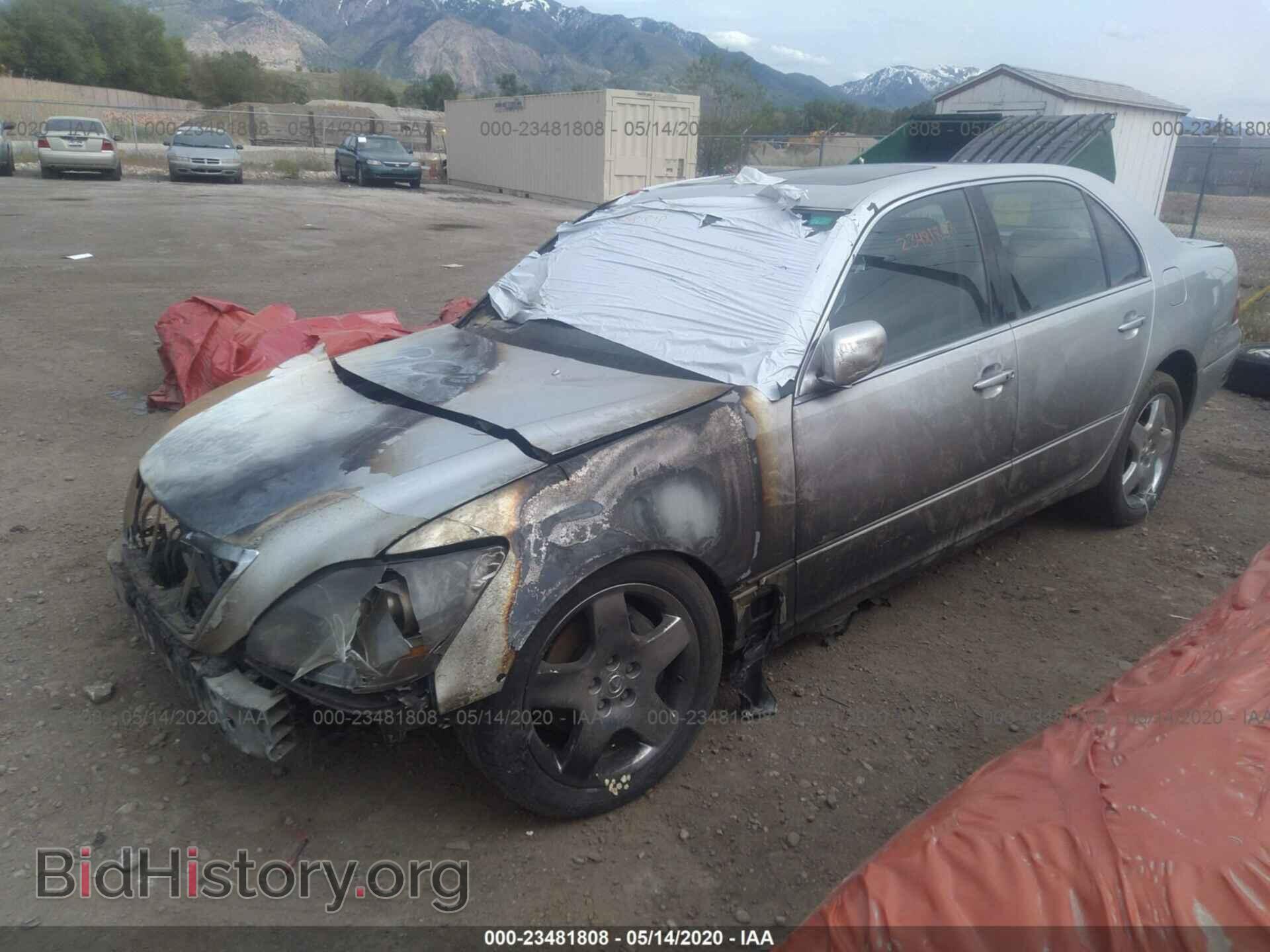 2006 Lexus LS - VIN: JTHBN36F565032766 - Фото 2