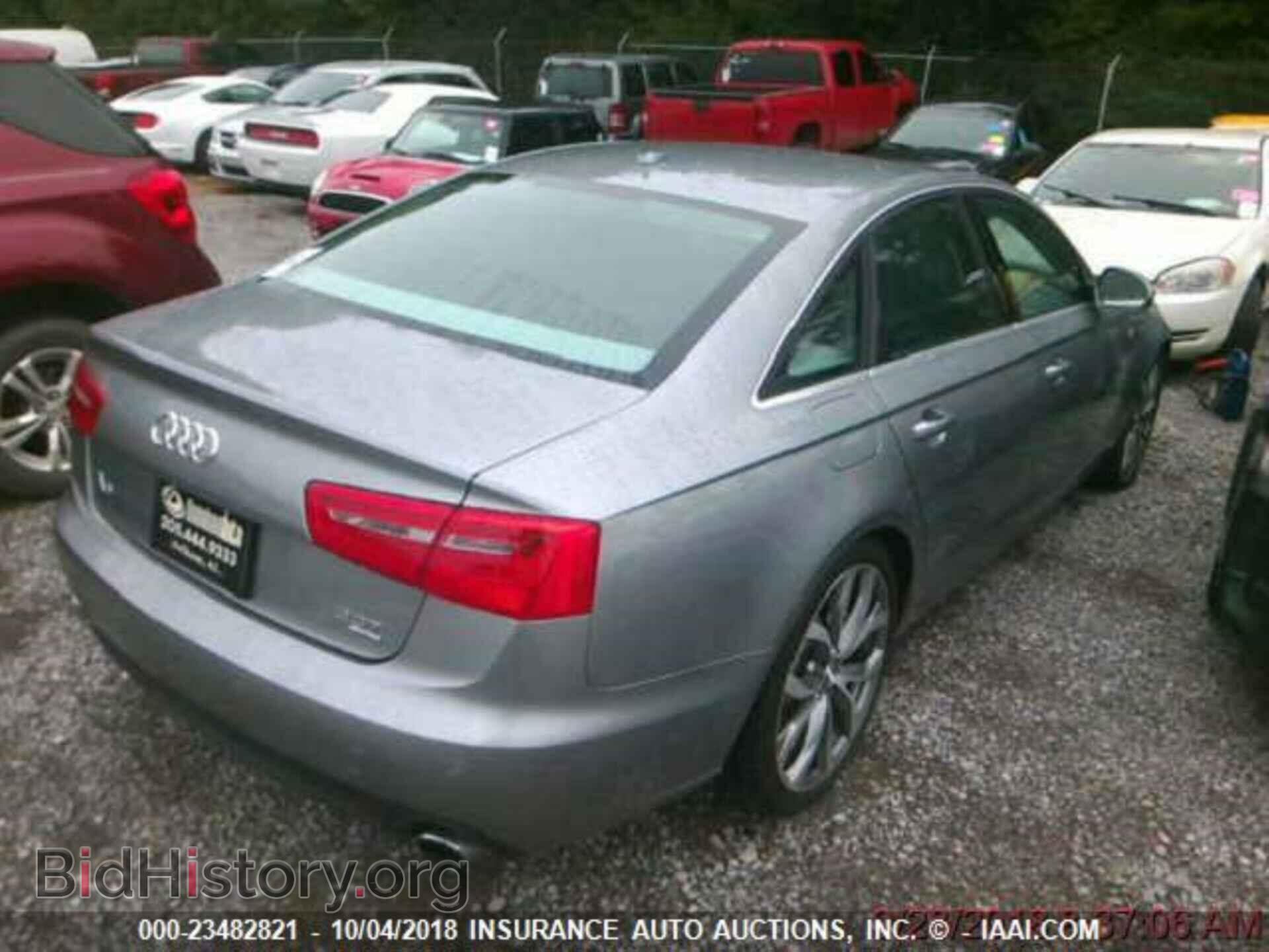 2014 AUDI A6 - VIN: WAUFGAFC9EN122327 - Фото 2