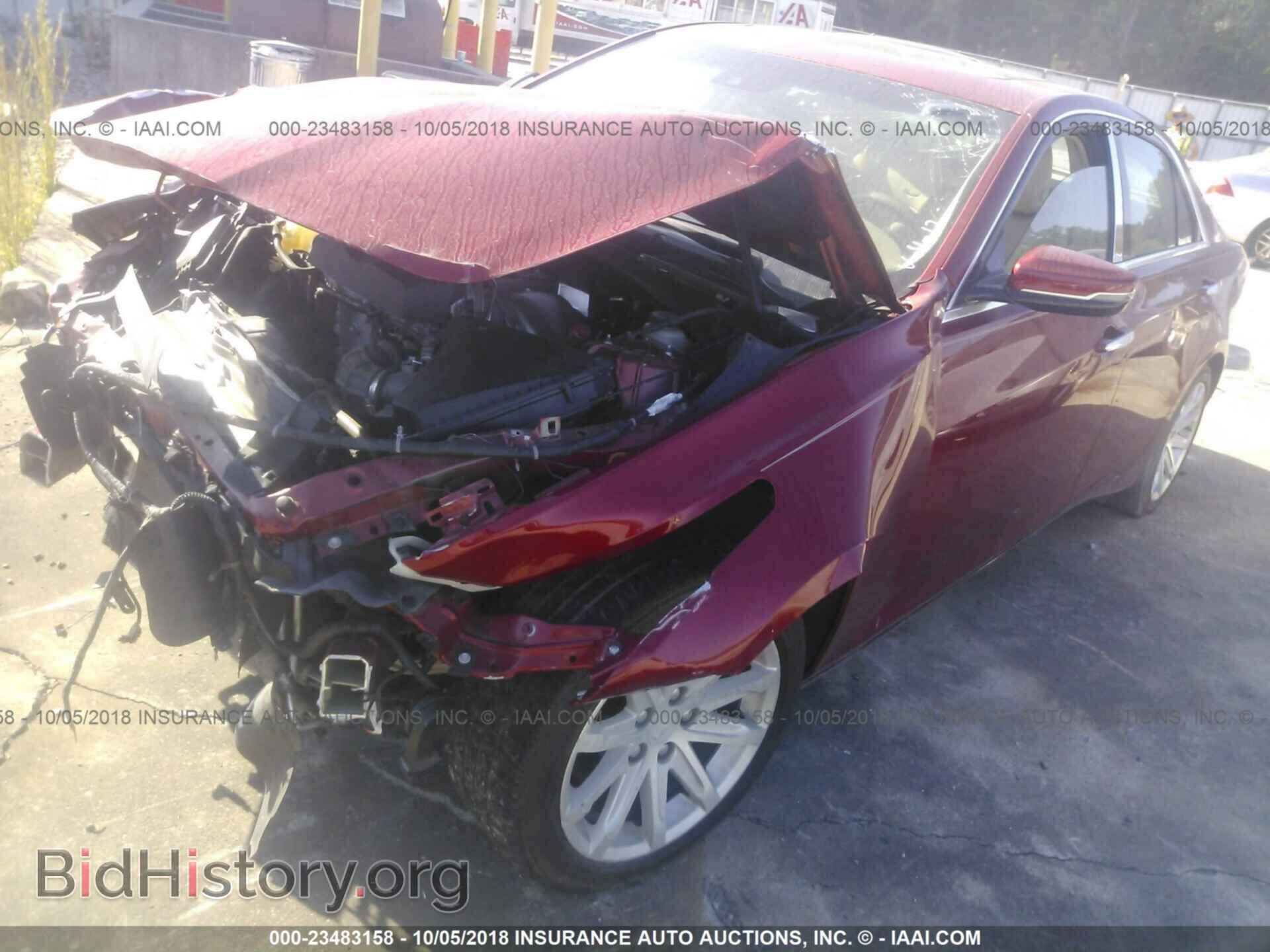 2015 Cadillac Cts - VIN: 1G6AR5SX4F0144017 - Фото 2