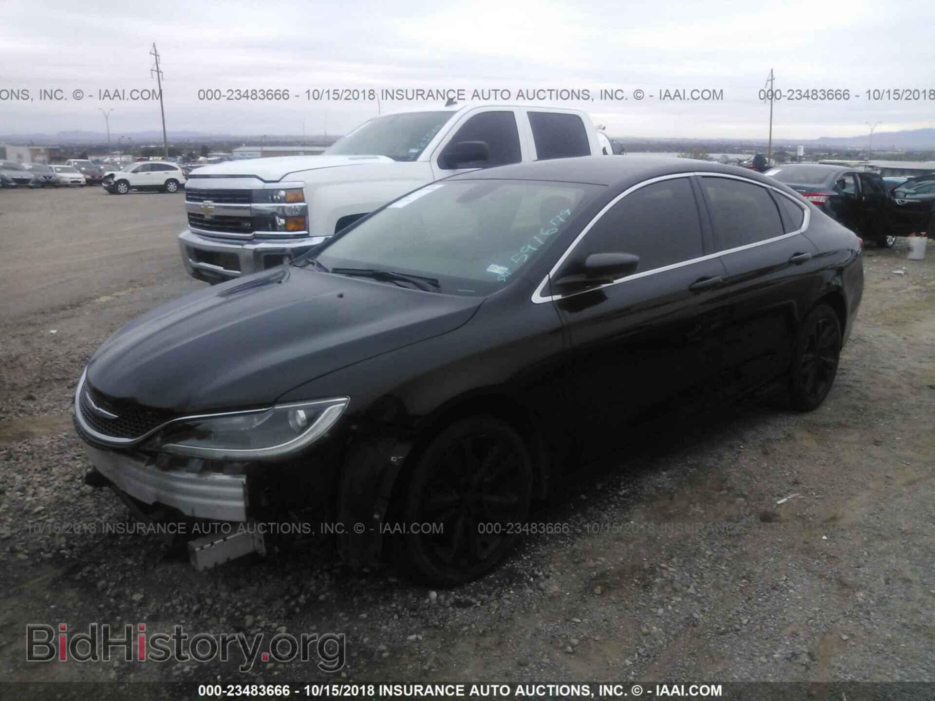 2015 Chrysler 200 - VIN: 1C3CCCAB4FN591679 - Photo 2