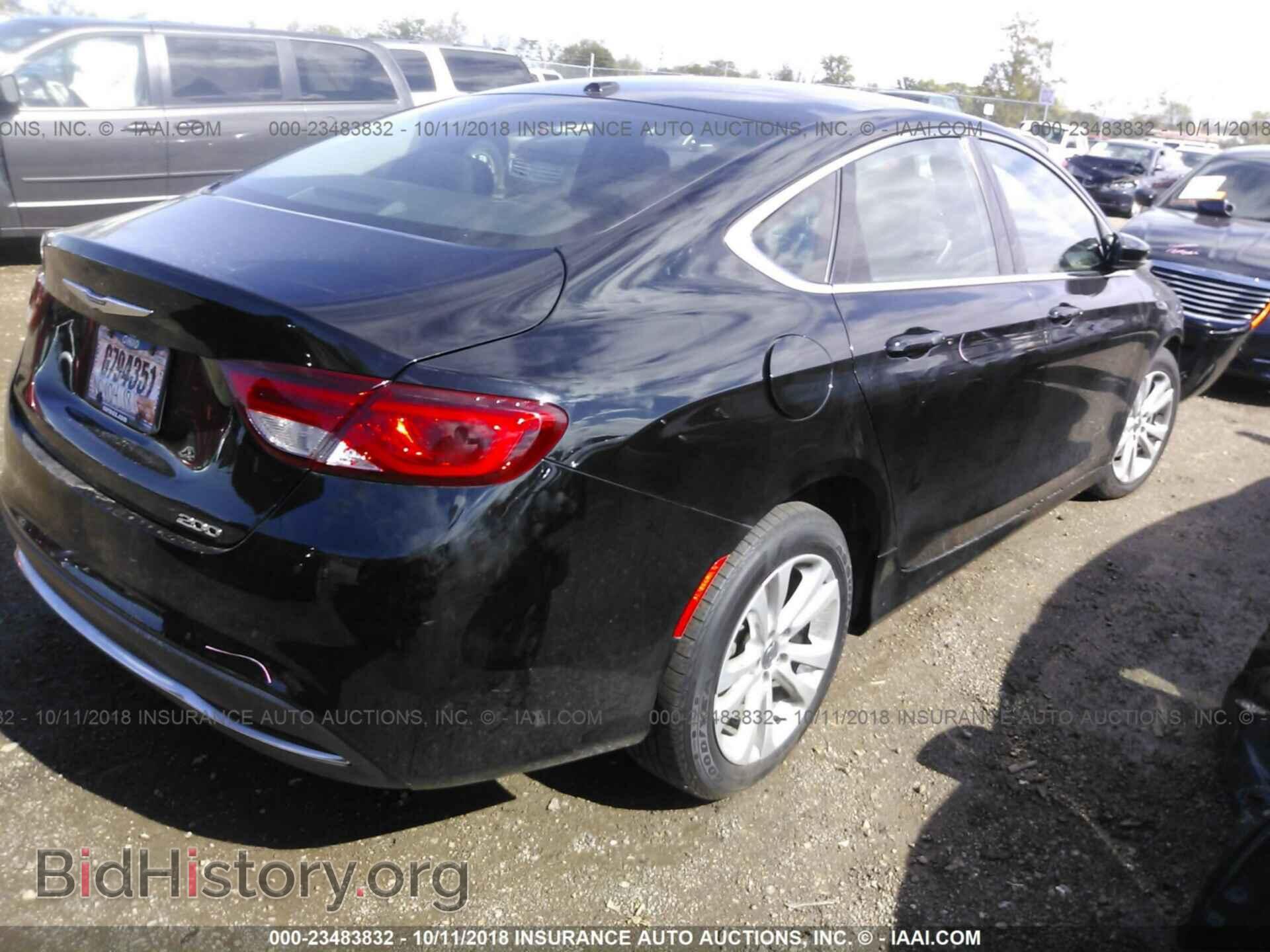 2015 Chrysler 200 - VIN: 1C3CCCAB8FN531954 - Фото 4