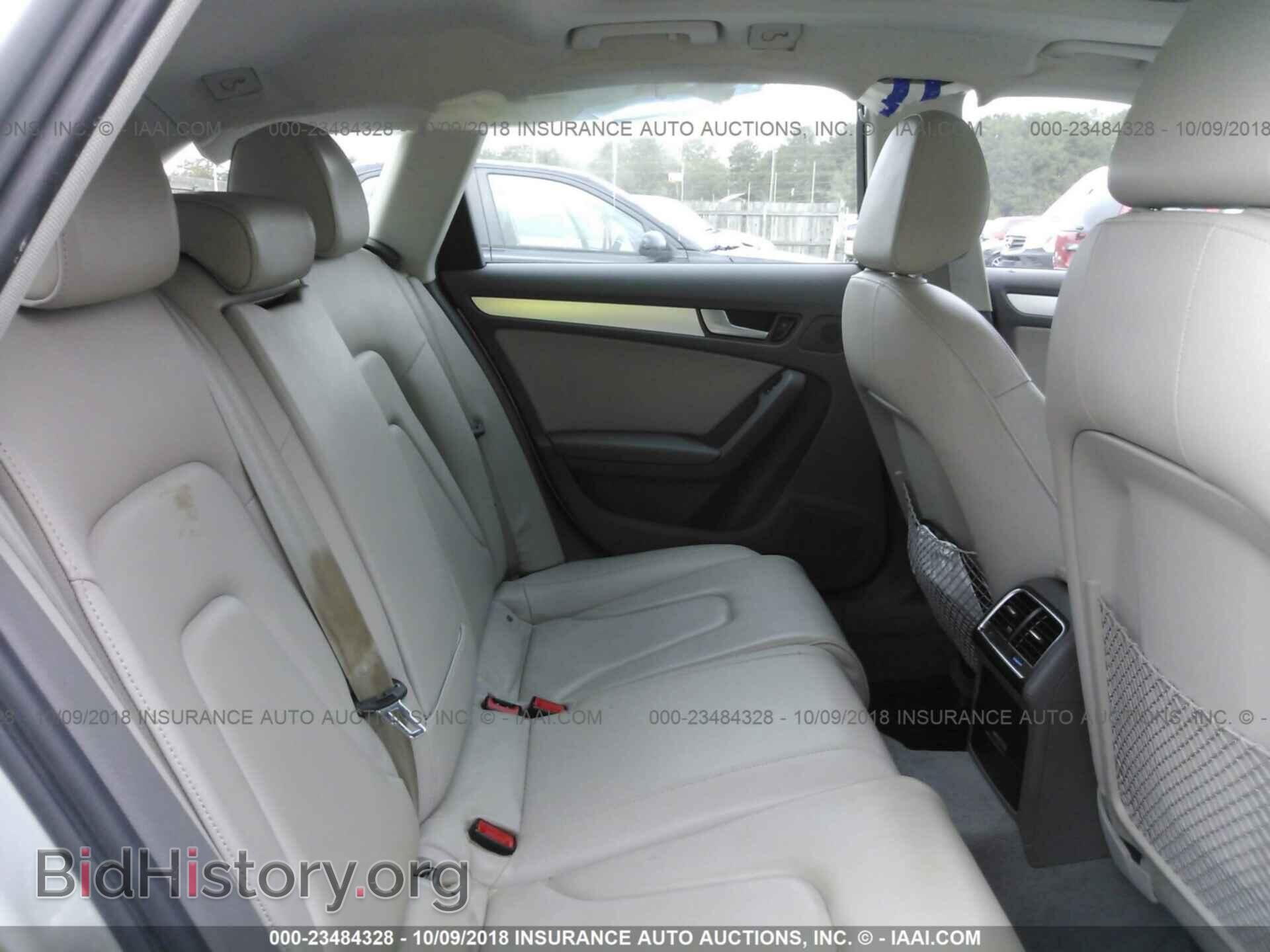 2012 Audi A4 - VIN: WAUWFAFLXCA112431 - Фото 8