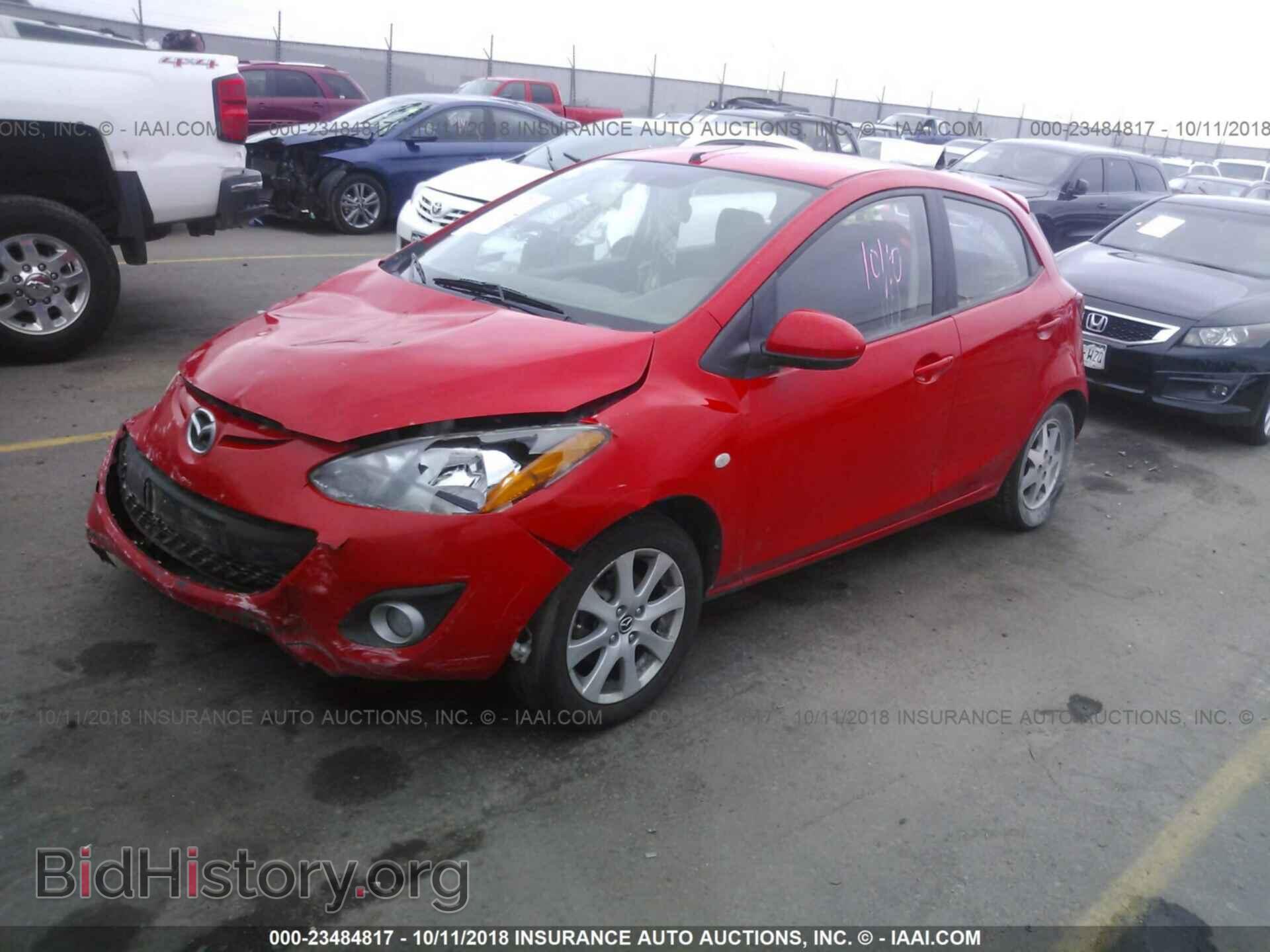 2013 MAZDA MAZDA2 - VIN: JM1DE1LY7D0160439 - Фото 2