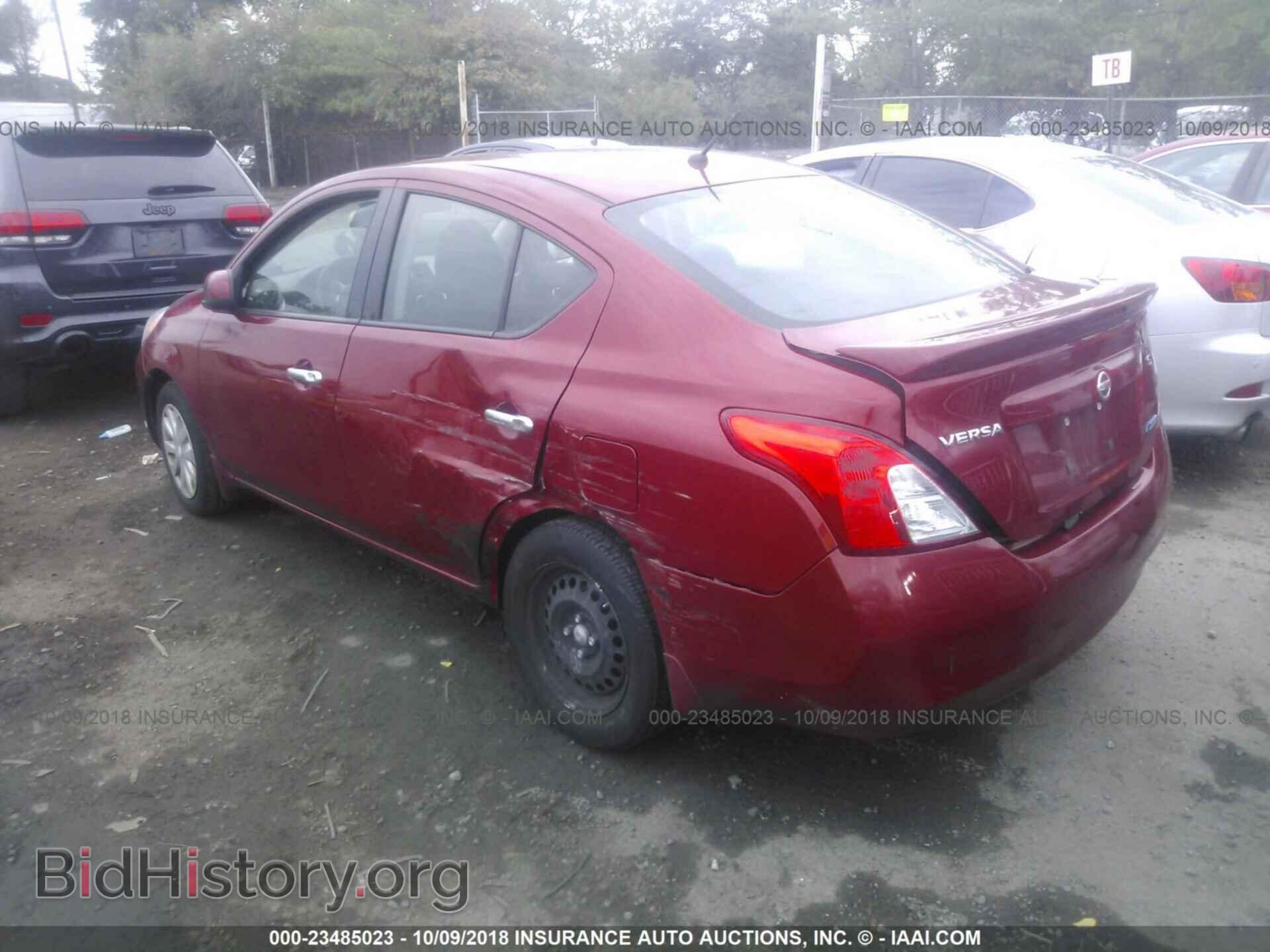 2014 Nissan Versa - VIN: 3N1CN7AP6EL801984 - Фото 3