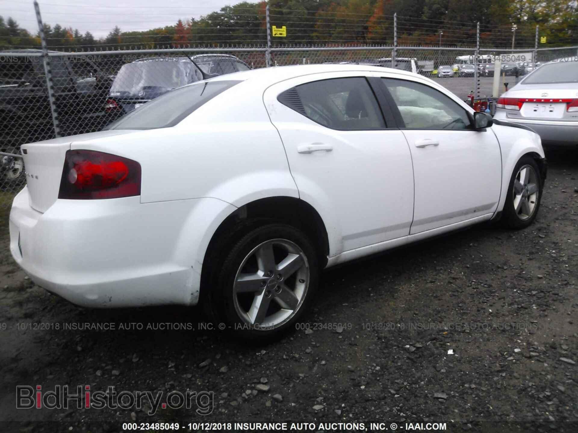 2013 DODGE AVENGER - VIN: 1C3CDZAB9DN566130 - Фото 4