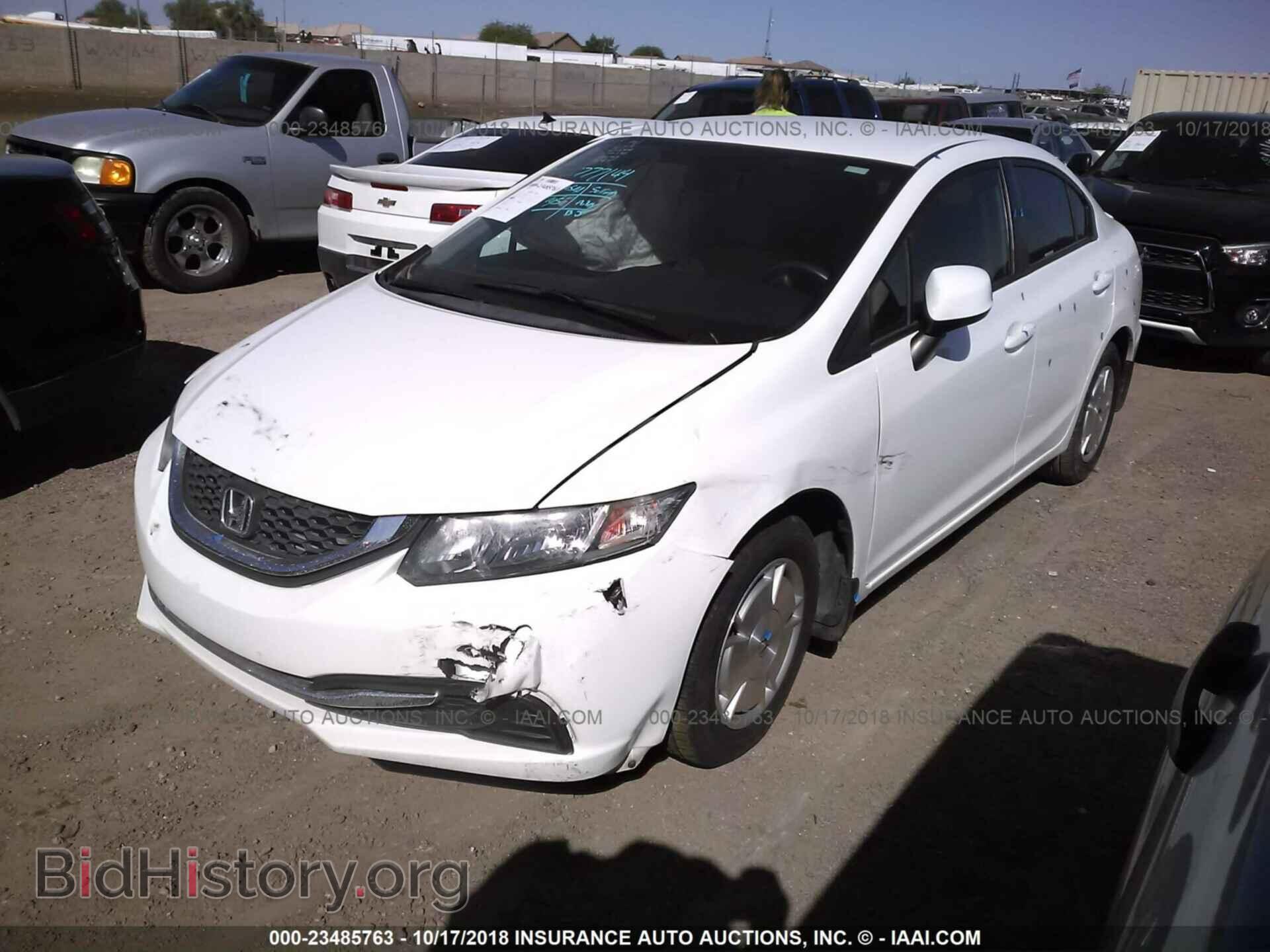 2013 Honda Civic - VIN: 2HGFB2F69DH550943 - Фото 2