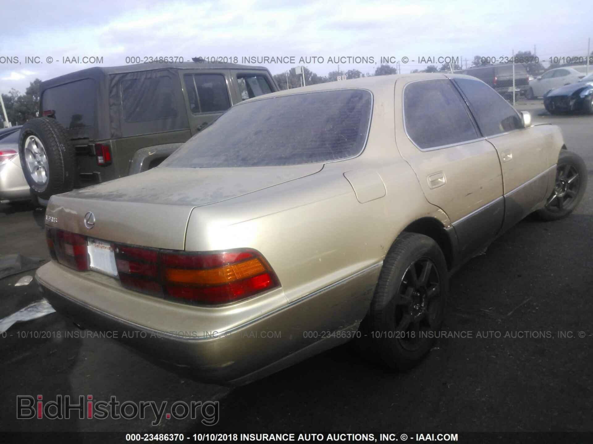 1994 LEXUS LS - VIN: JT8UF11E1R0205550 - Фото 4