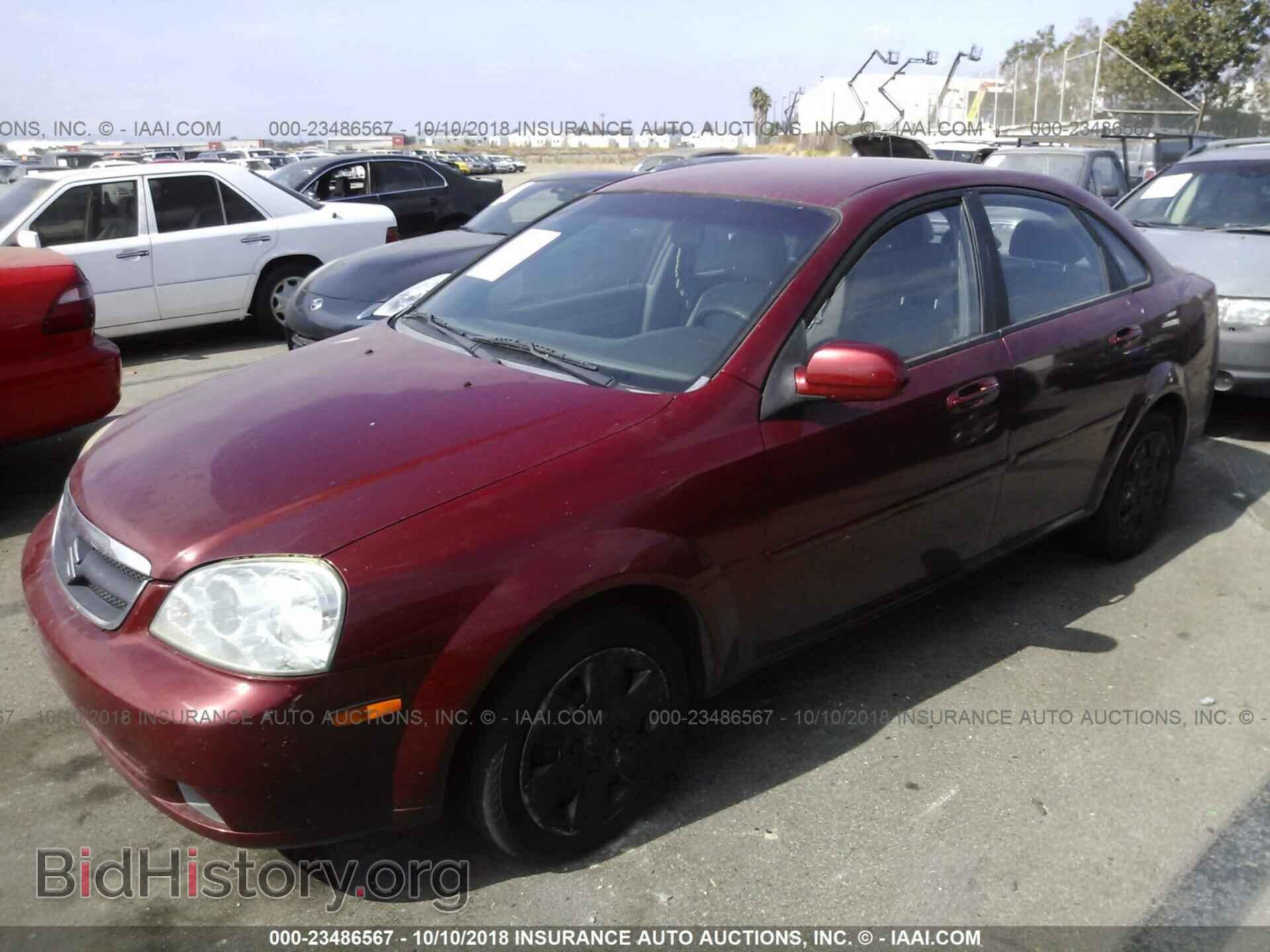 2008 SUZUKI FORENZA - VIN: KL5JD56Z58K957192 - Фото 2