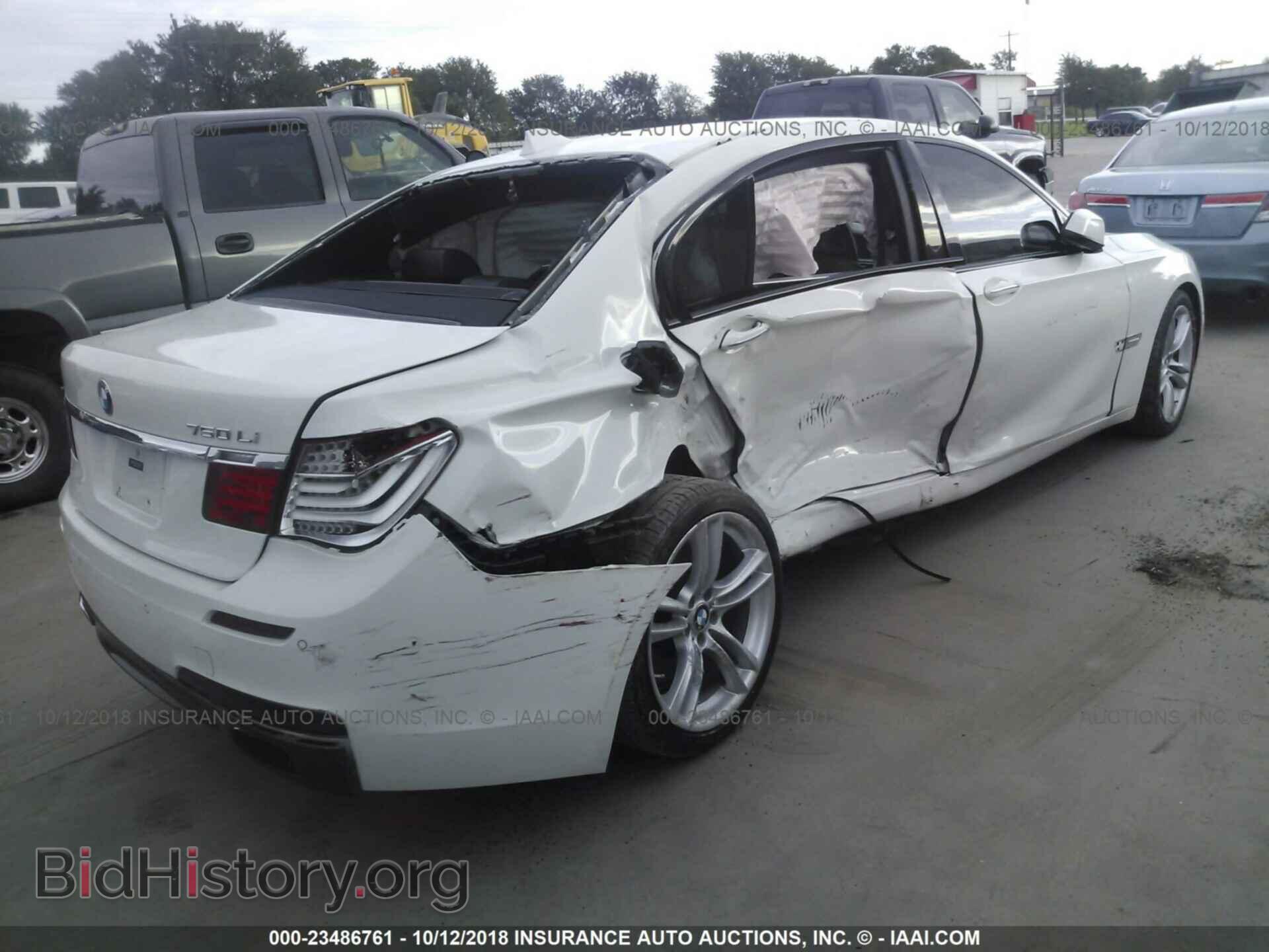 2012 Bmw 750 - VIN: WBAKB8C5XCC964470 - Фото 4