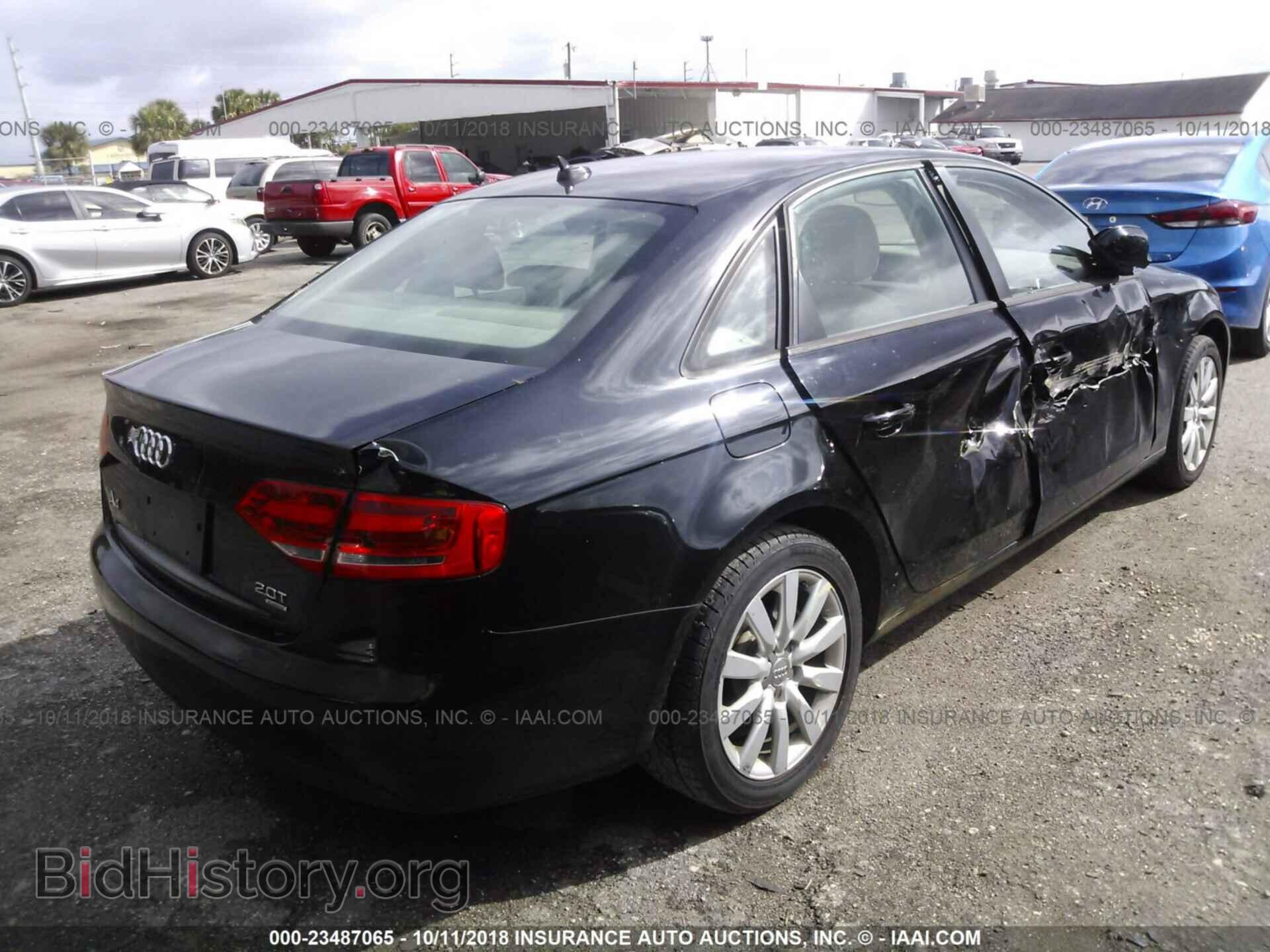 2012 Audi A4 - VIN: WAUBFAFL4CN006144 - Photo 4