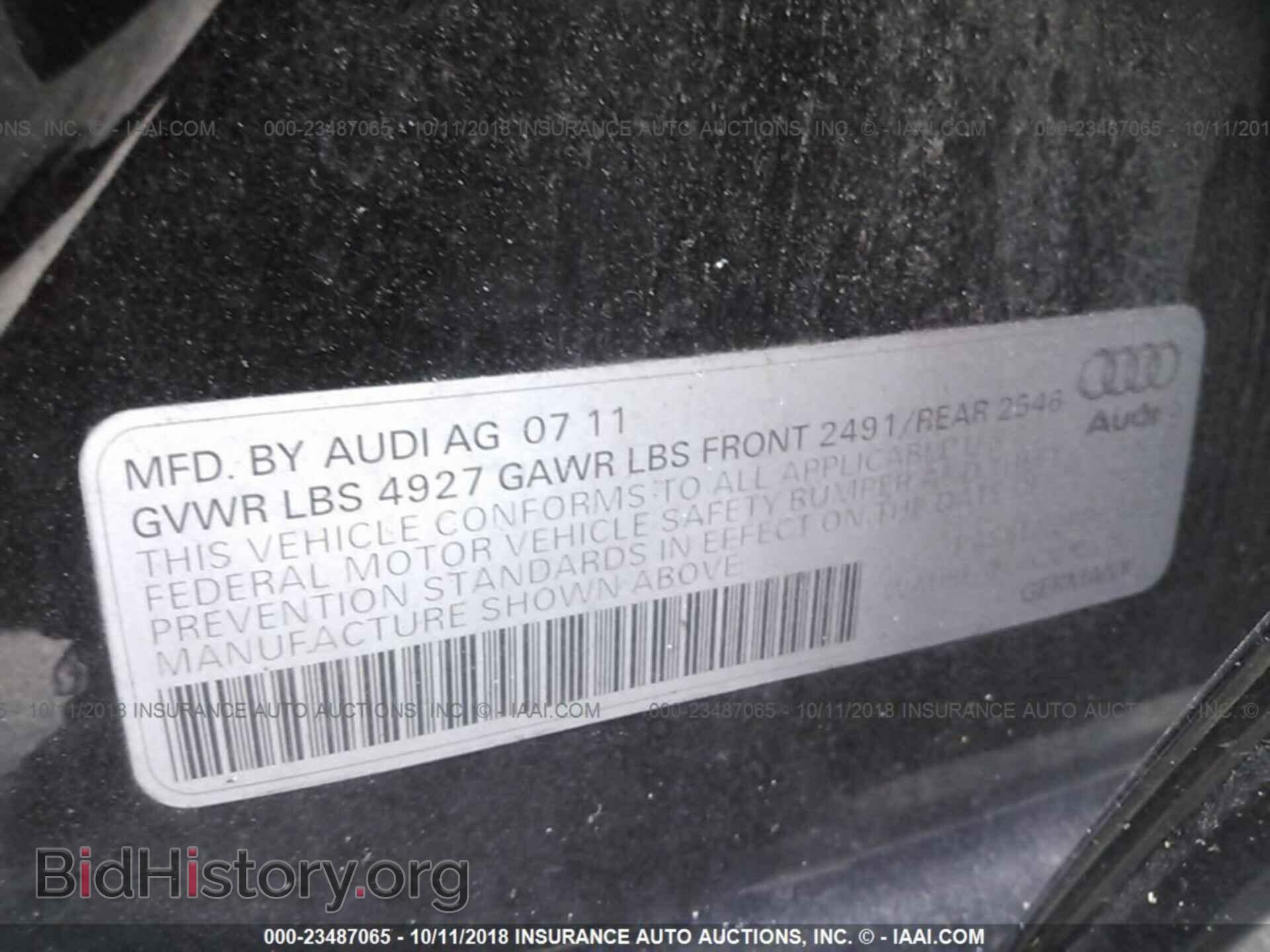2012 Audi A4 - VIN: WAUBFAFL4CN006144 - Photo 9