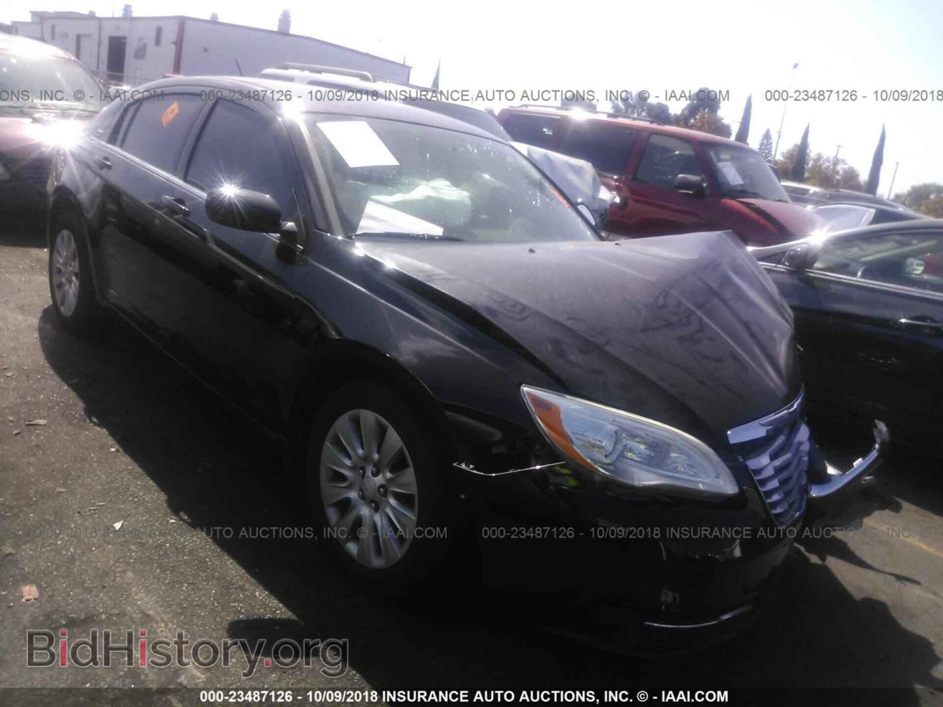 Фотография 1C3CCBAB0DN734473 - Chrysler 200 2013