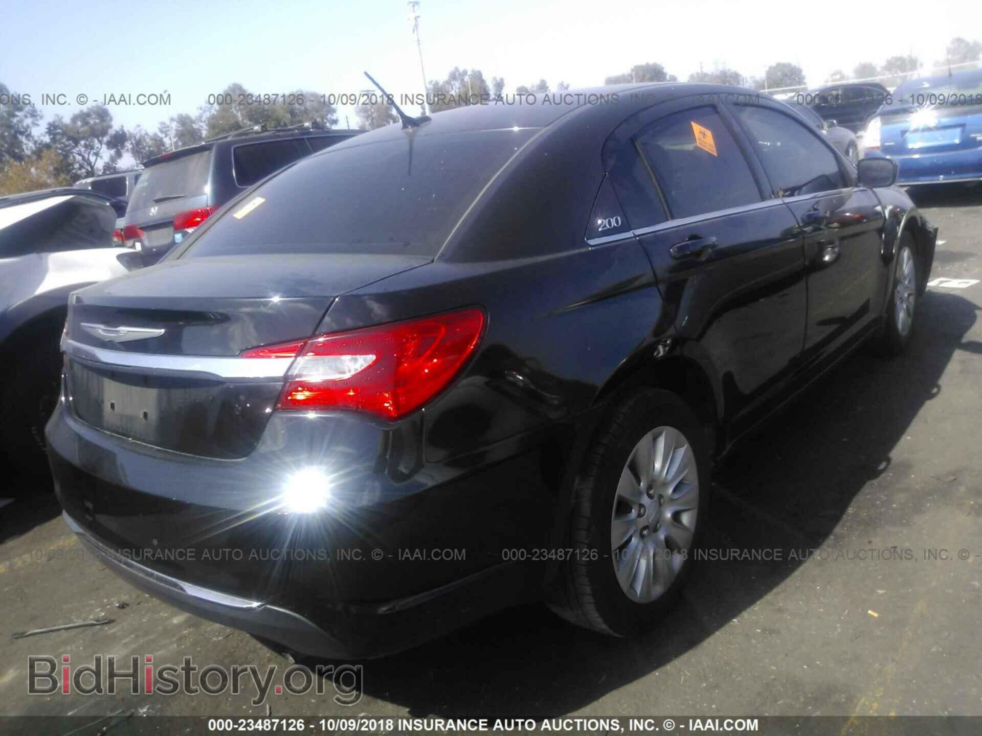 2013 Chrysler 200 - VIN: 1C3CCBAB0DN734473 - Фото 4