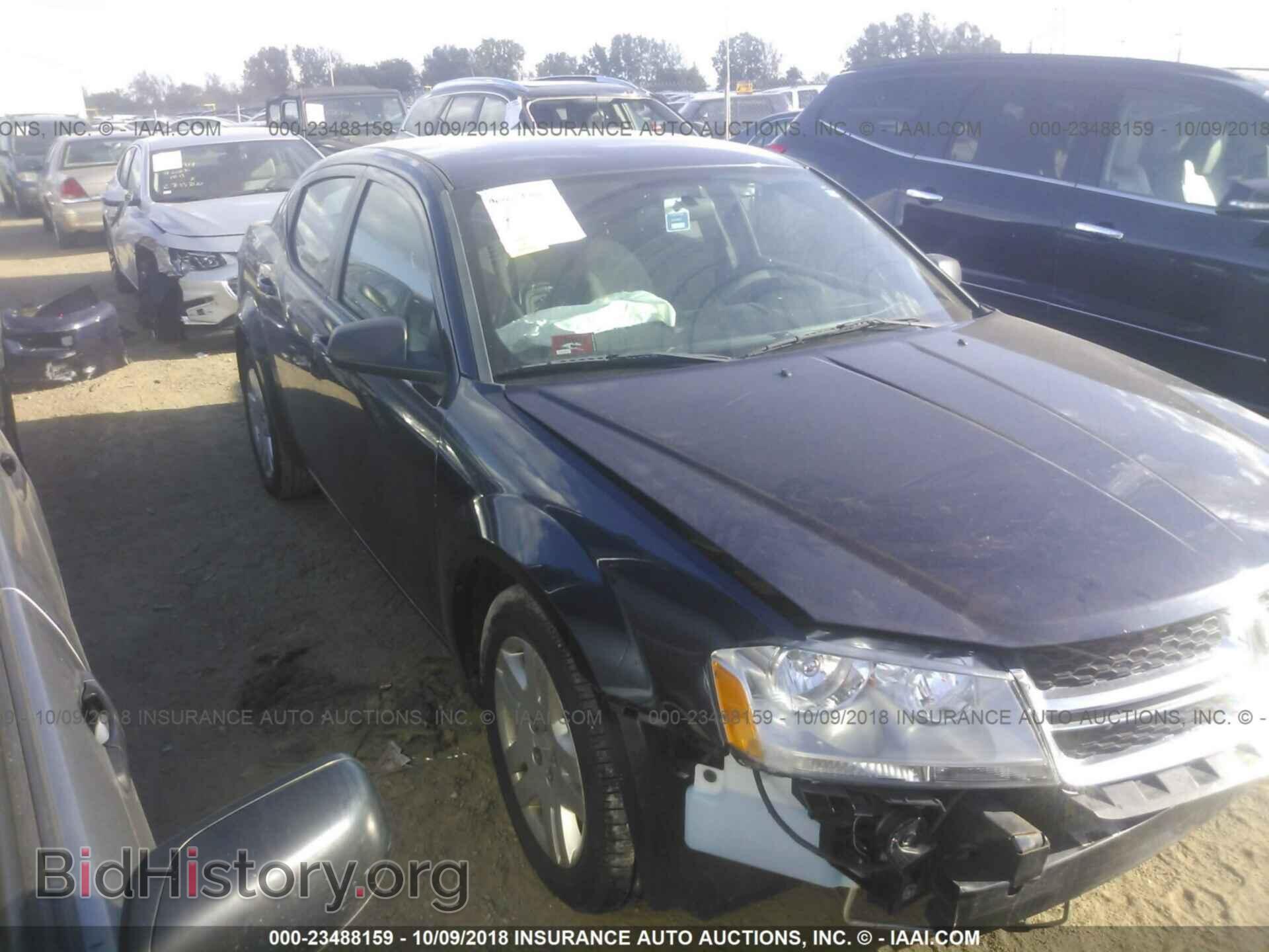 Фотография 1C3CDZAB3DN757400 - DODGE AVENGER 2013