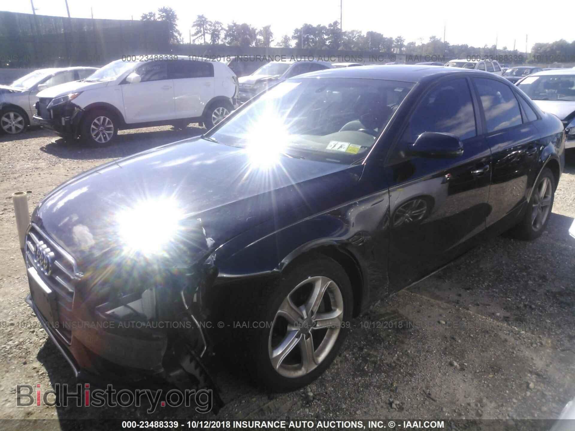 2013 Audi A4 - VIN: WAUBFAFL1DA188877 - Фото 2