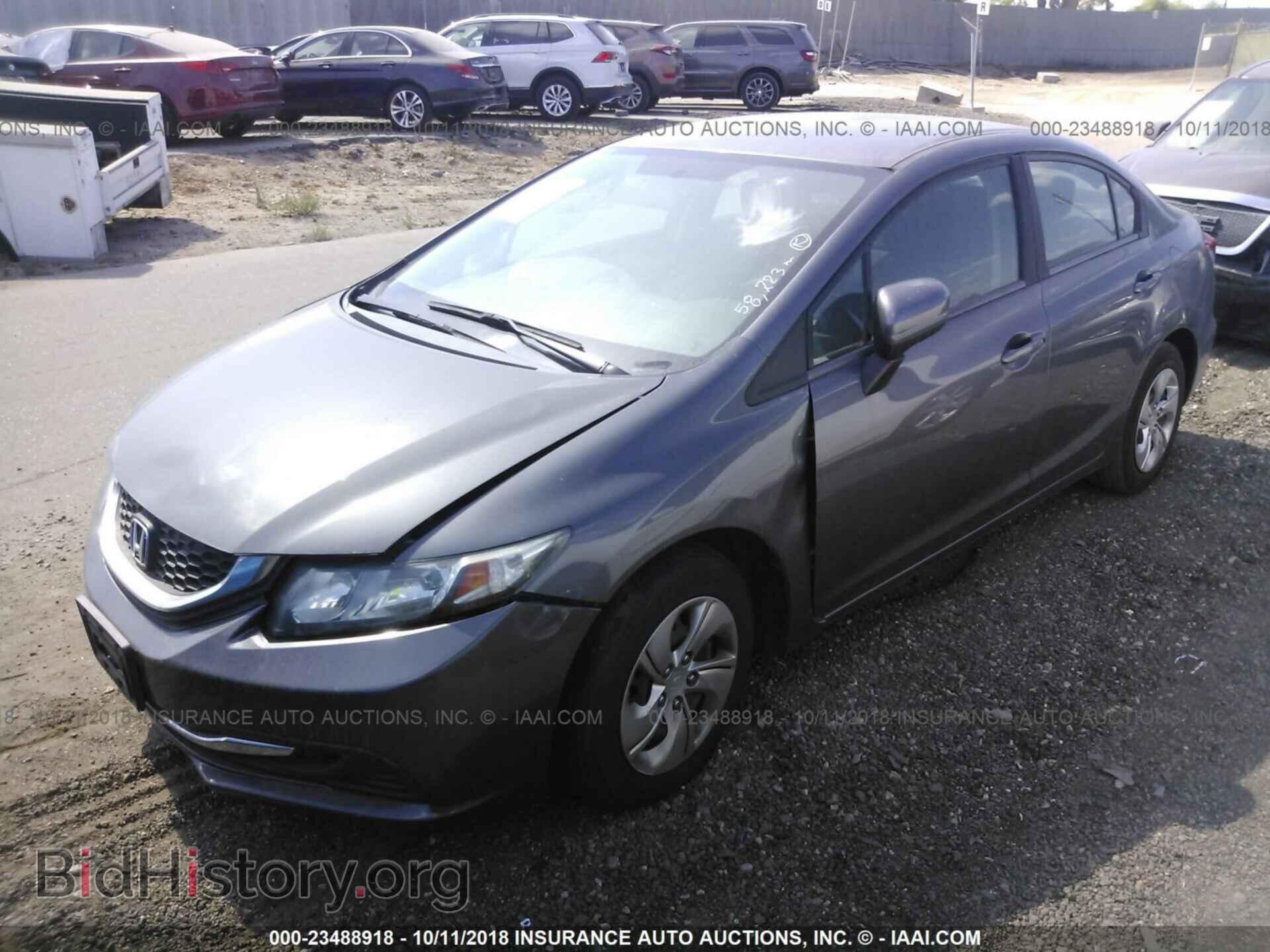 2014 Honda Civic - VIN: 19XFB2F54EE226947 - Фото 2