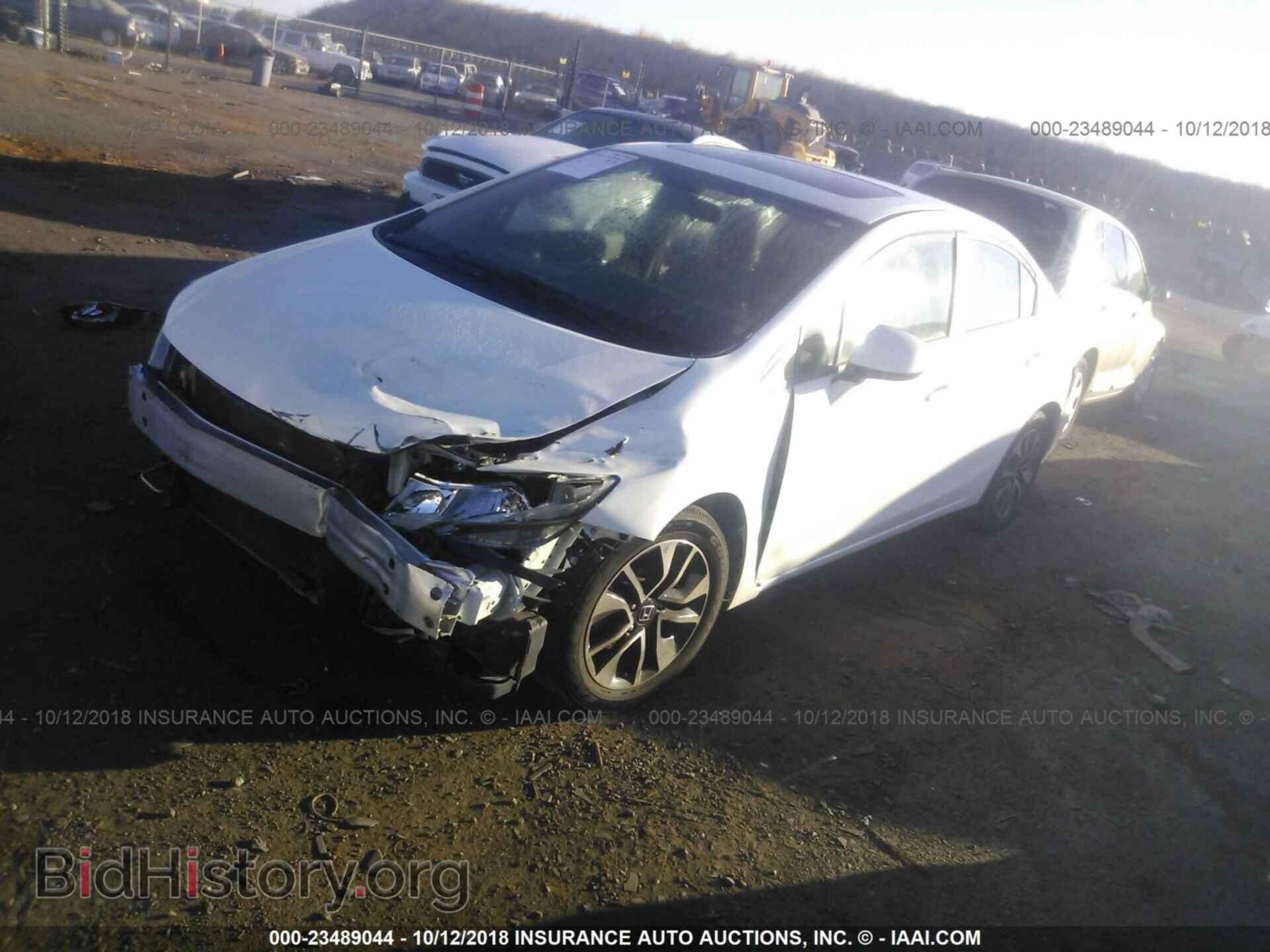 2013 Honda Civic - VIN: 19XFB2F8XDE265292 - Фото 2