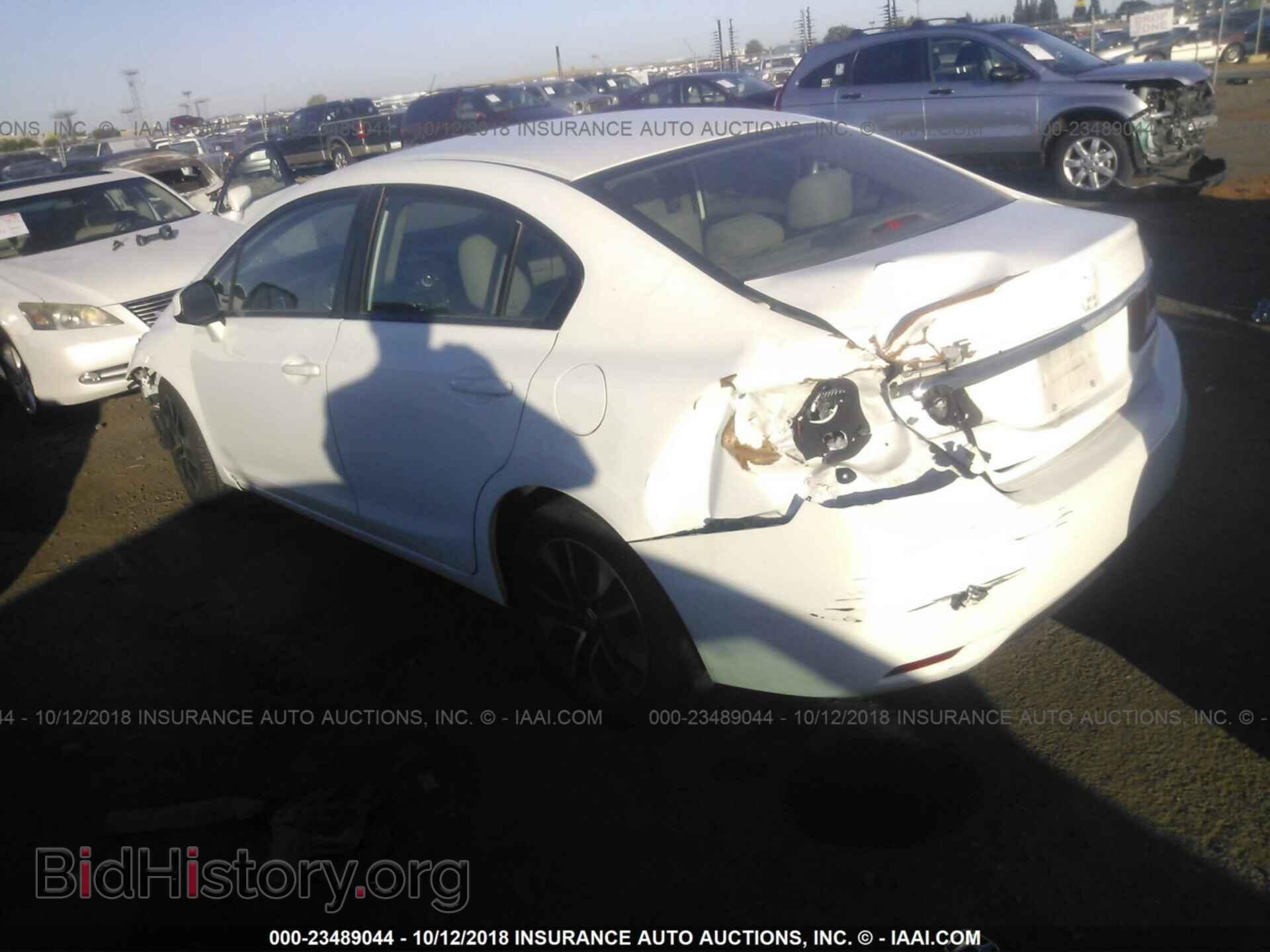 2013 Honda Civic - VIN: 19XFB2F8XDE265292 - Фото 3