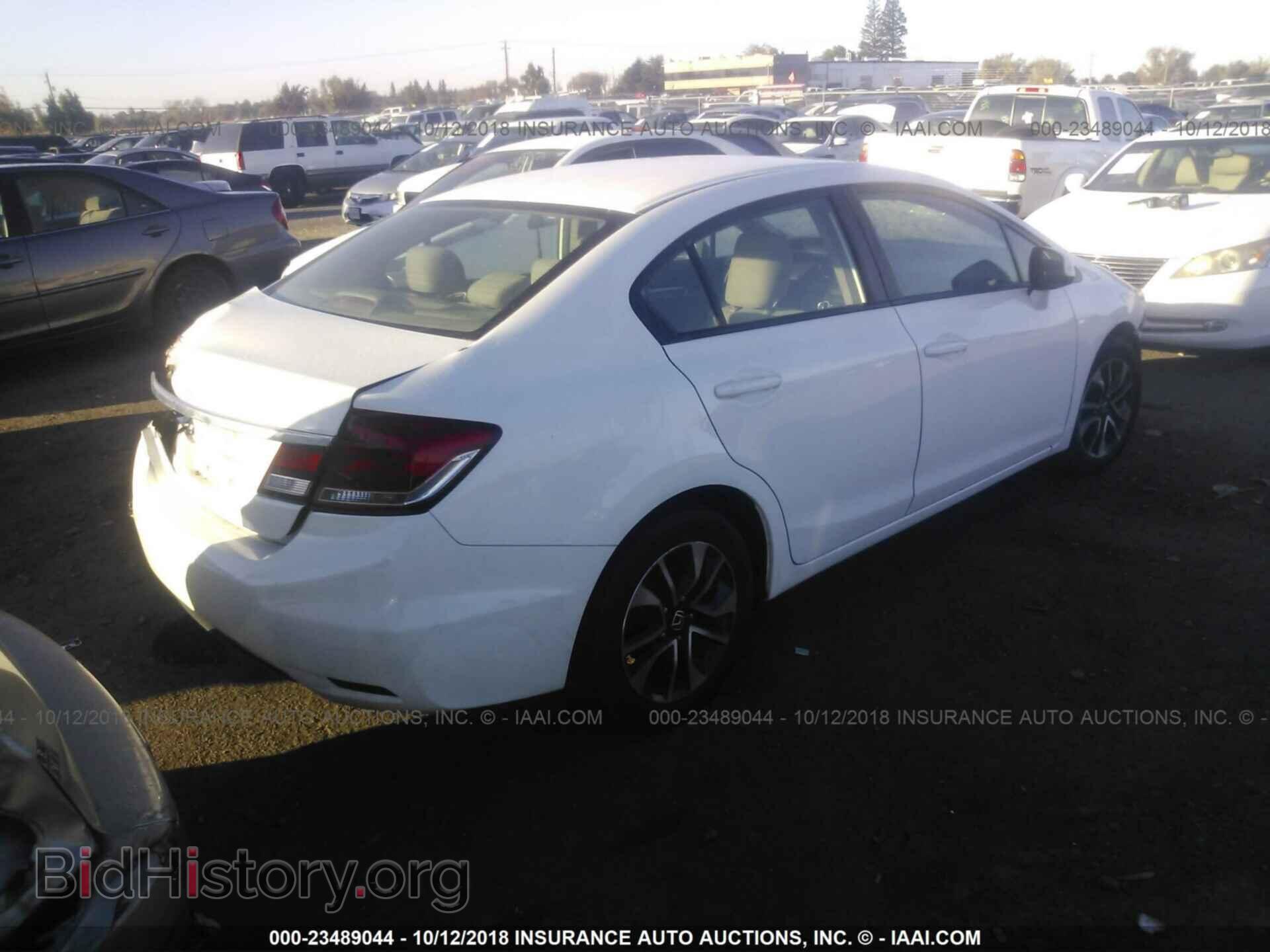 2013 Honda Civic - VIN: 19XFB2F8XDE265292 - Фото 4