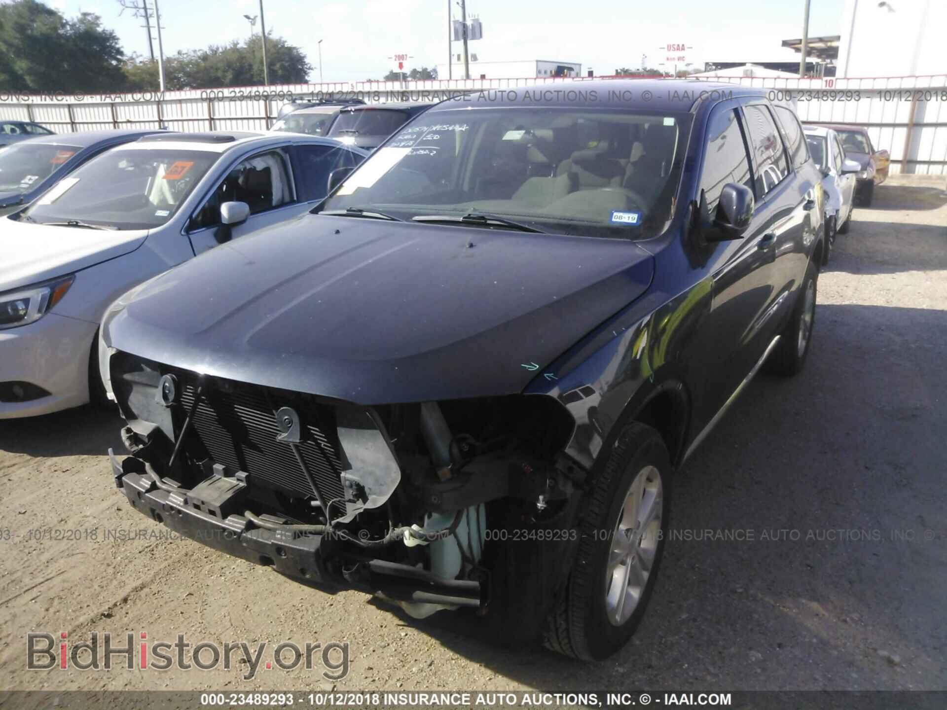 2013 Dodge Durango - VIN: 1C4RDHAG4DC692628 - Фото 2