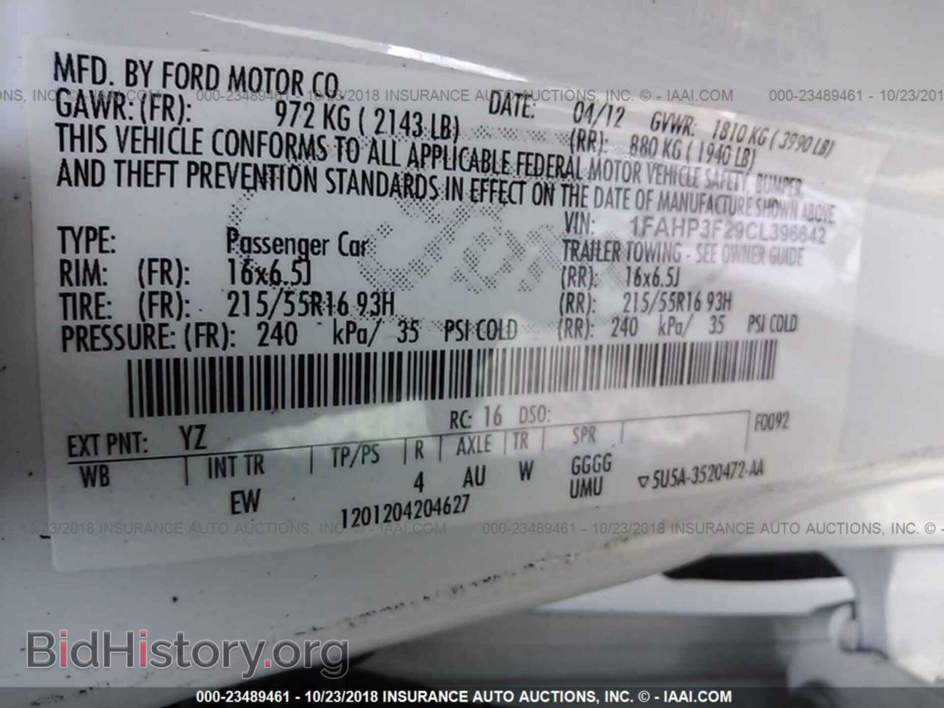 2012 Ford Focus - VIN: 1FAHP3F29CL396642 - Photo 9
