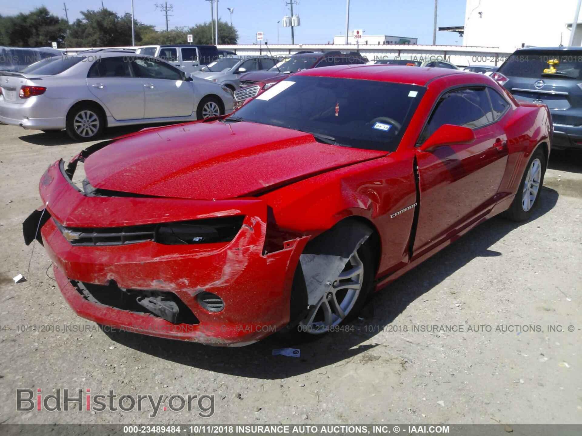 2015 Chevrolet Camaro - VIN: 2G1FB1E37F9229117 - Фото 2