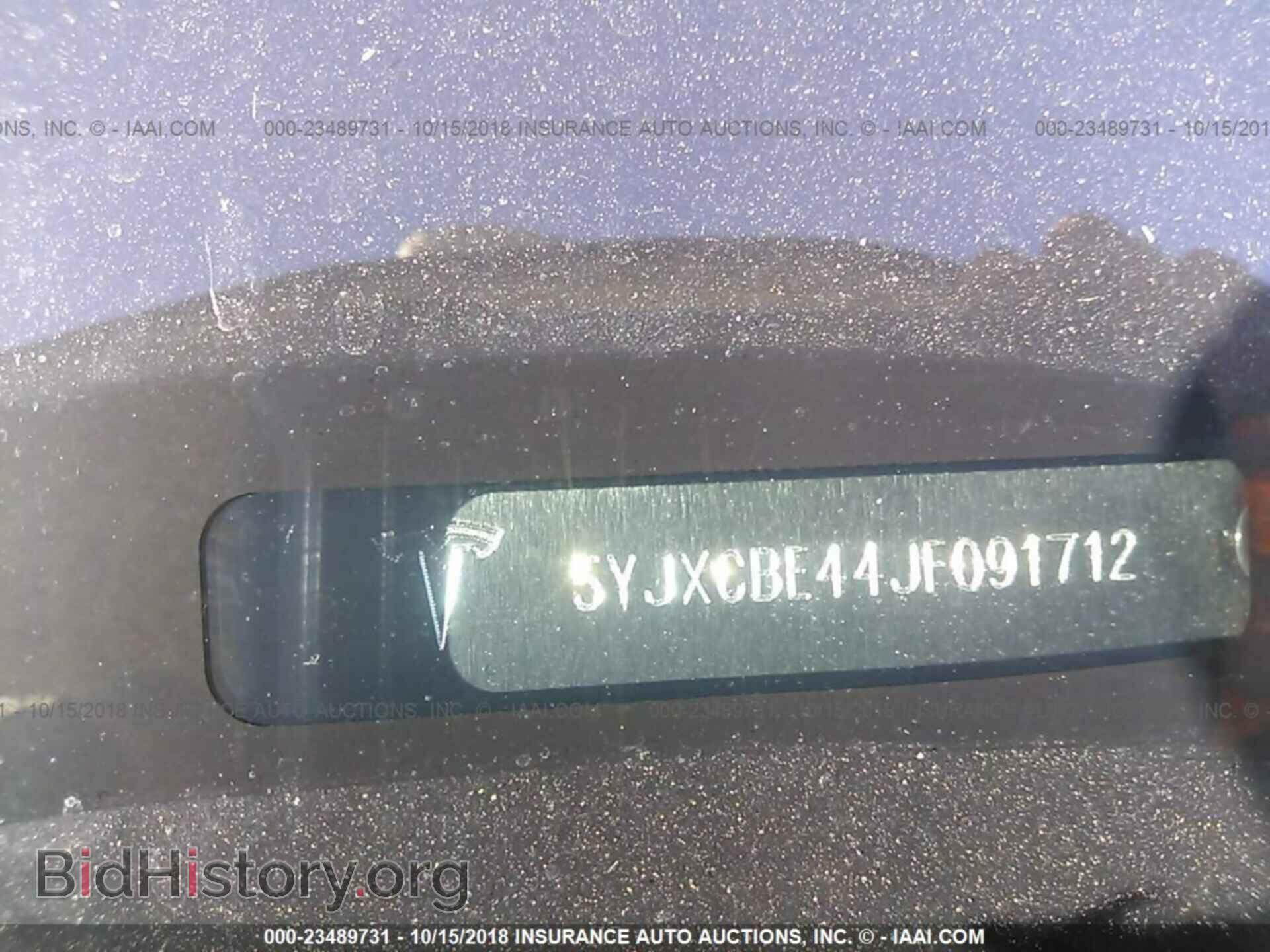 2018 TESLA MODEL X - VIN: 5YJXCBE44JF091712 - Фото 9