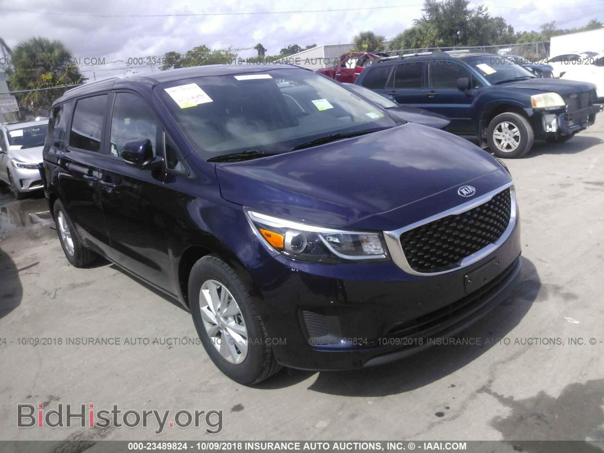 Фотография KNDMB5C12J6400640 - Kia Sedona 2018
