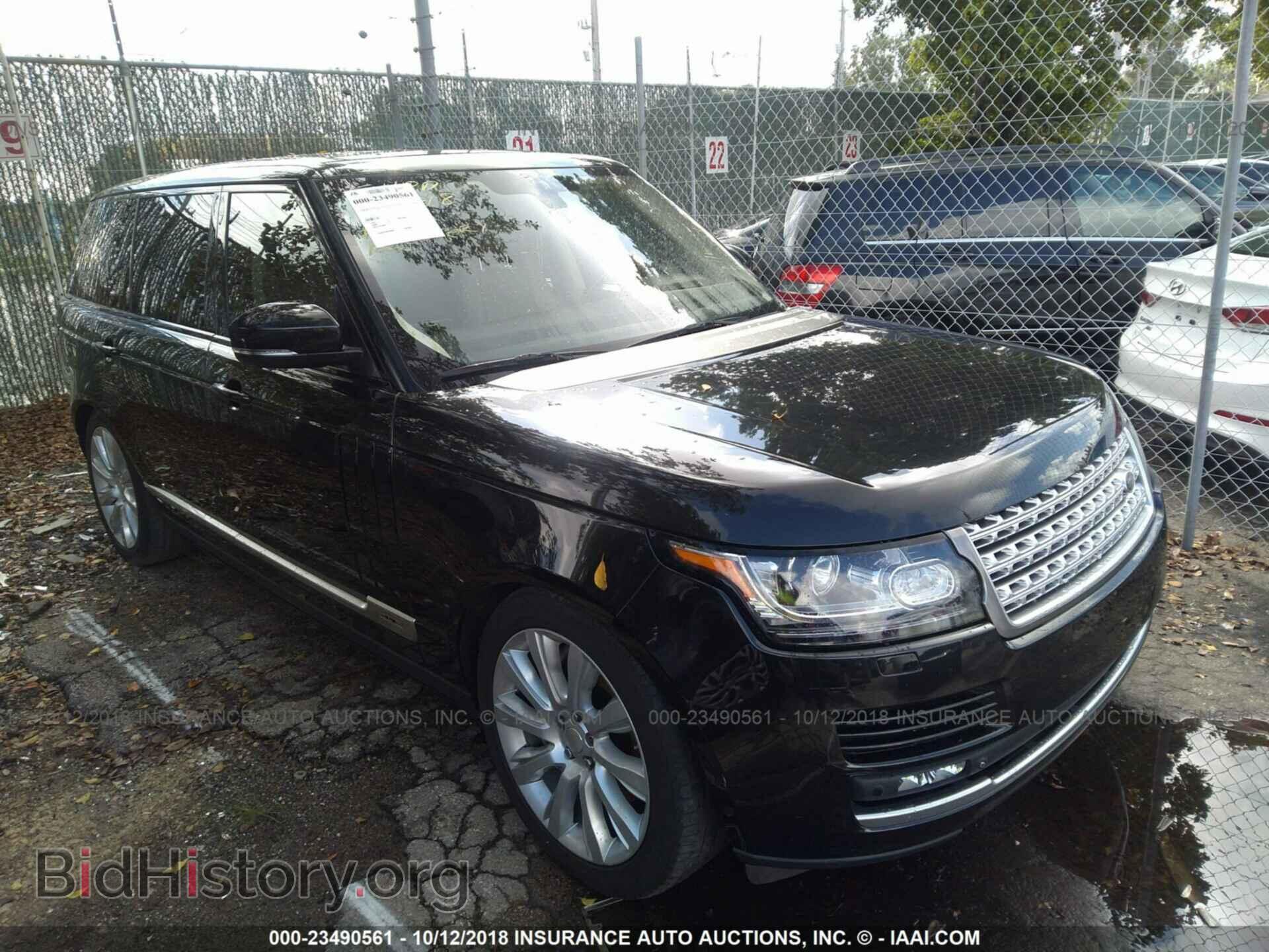 Photo SALGS3TF4FA205407 - Land rover Range rover 2015