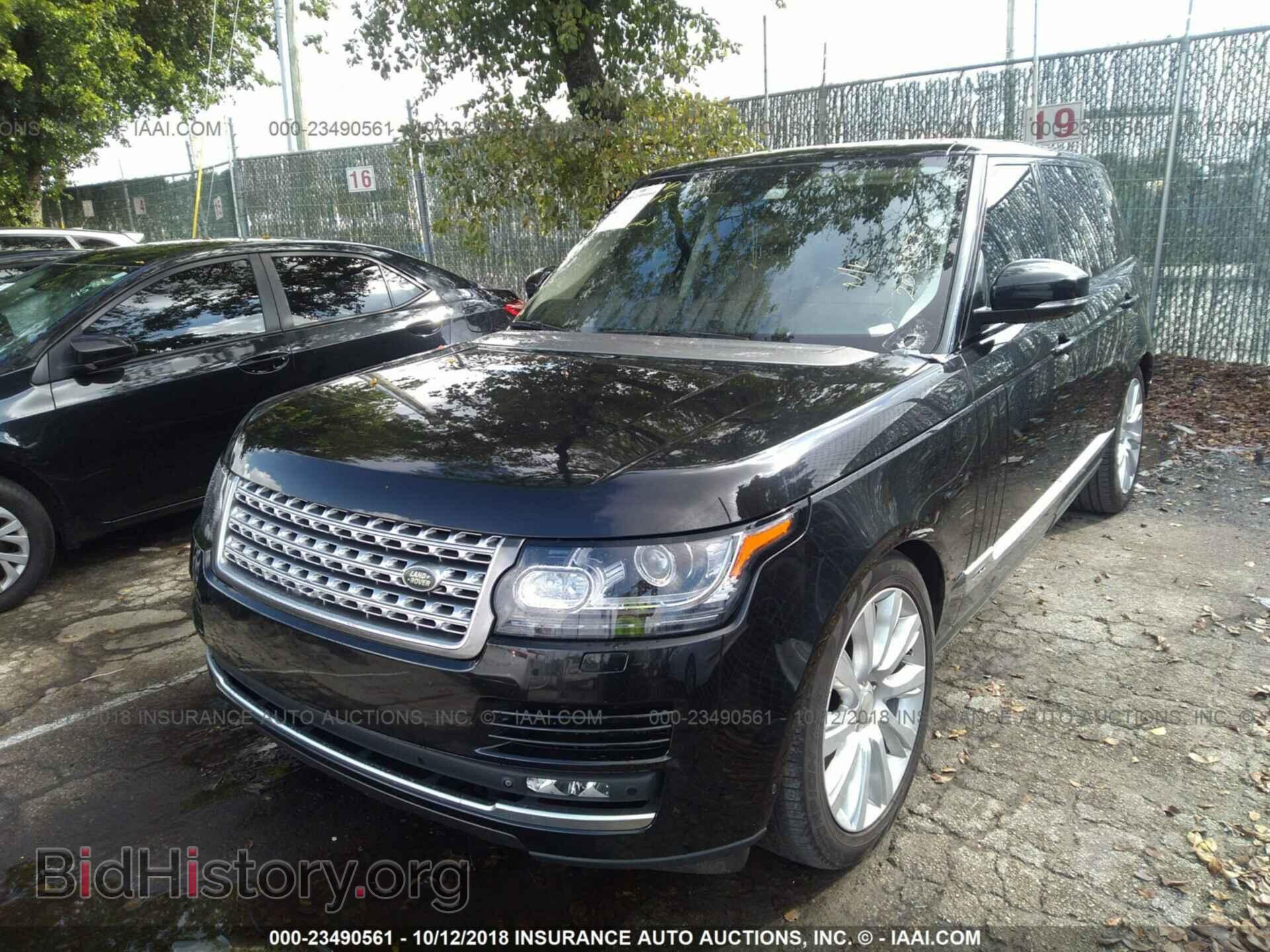 2015 Land rover Range rover - VIN: SALGS3TF4FA205407 - Фото 2