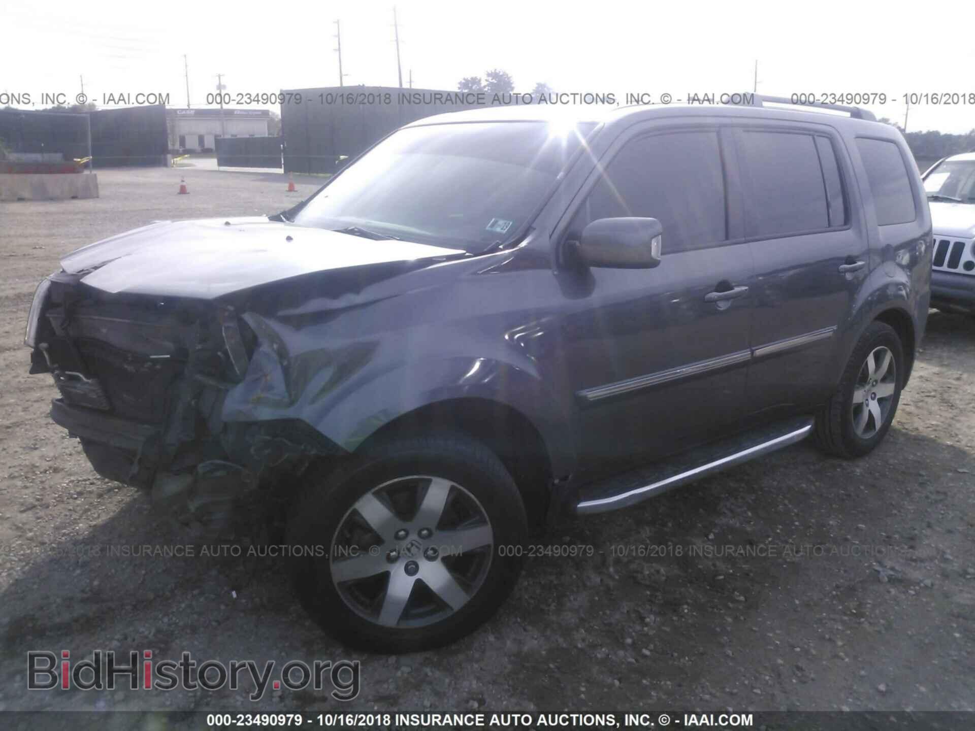 2012 Honda Pilot - VIN: 5FNYF4H99CB052034 - Фото 2