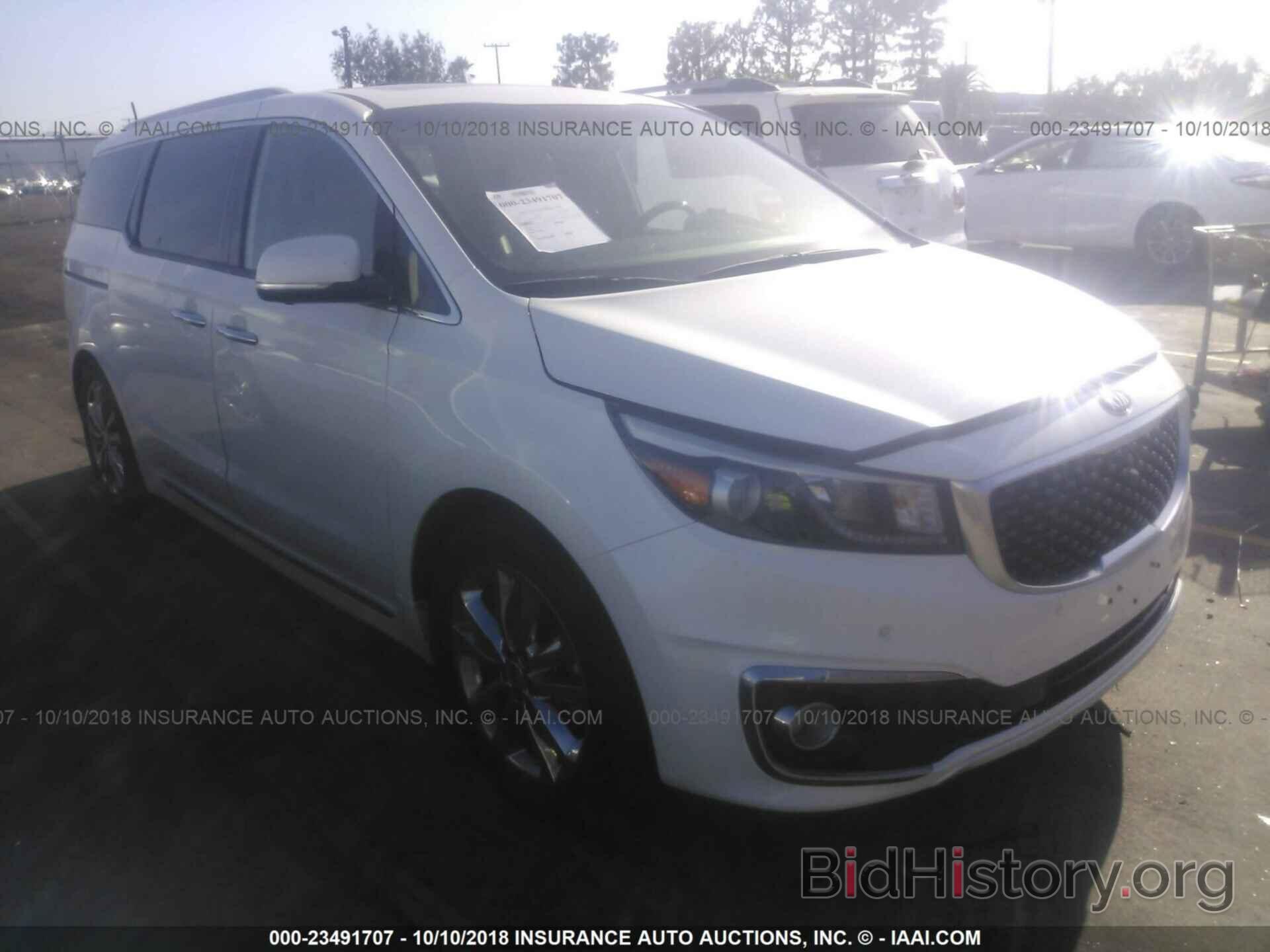 Photo KNDME5C12G6156021 - Kia Sedona 2016