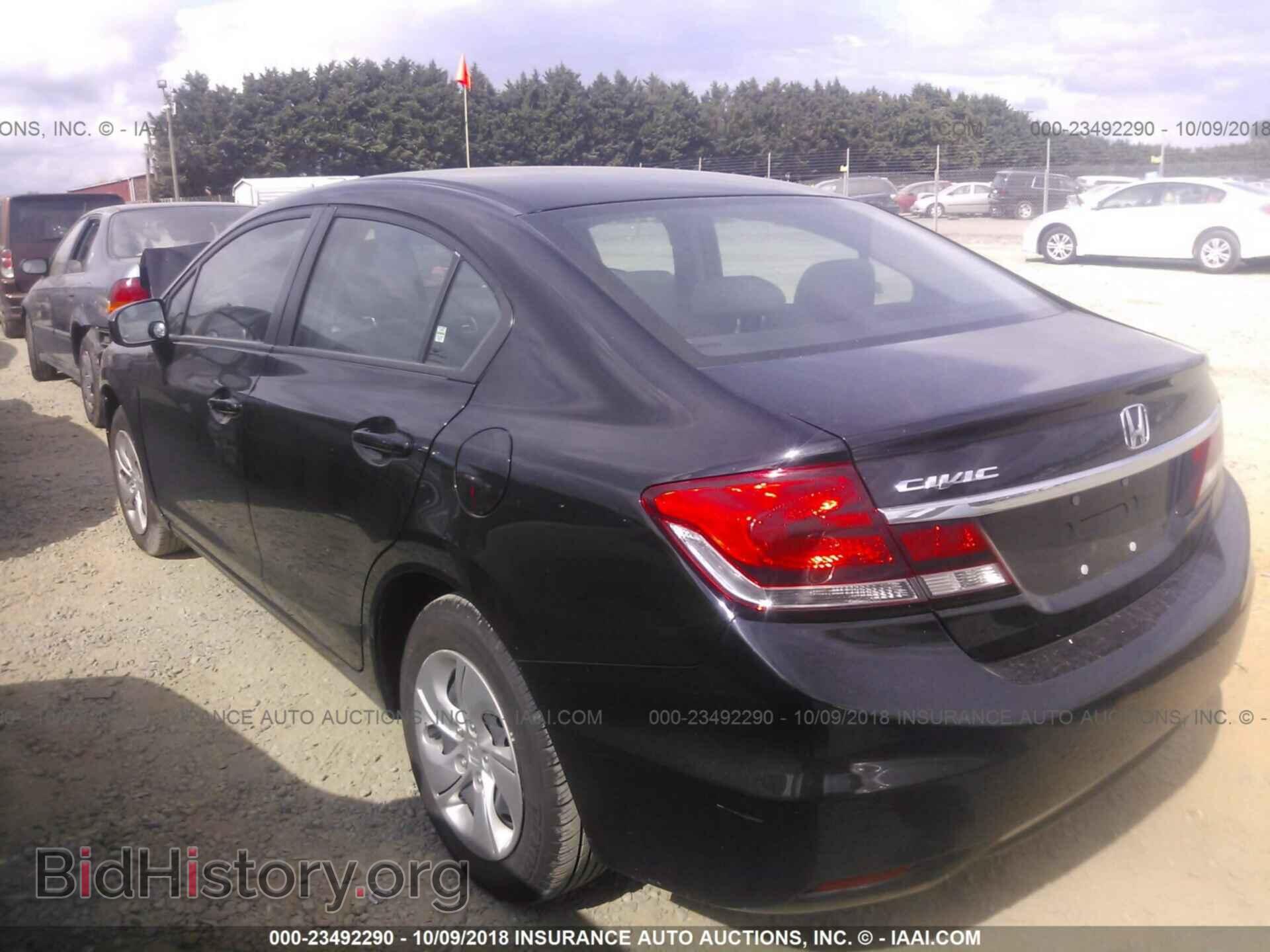 2014 Honda Civic - VIN: 2HGFB2F5XEH549499 - Фото 3