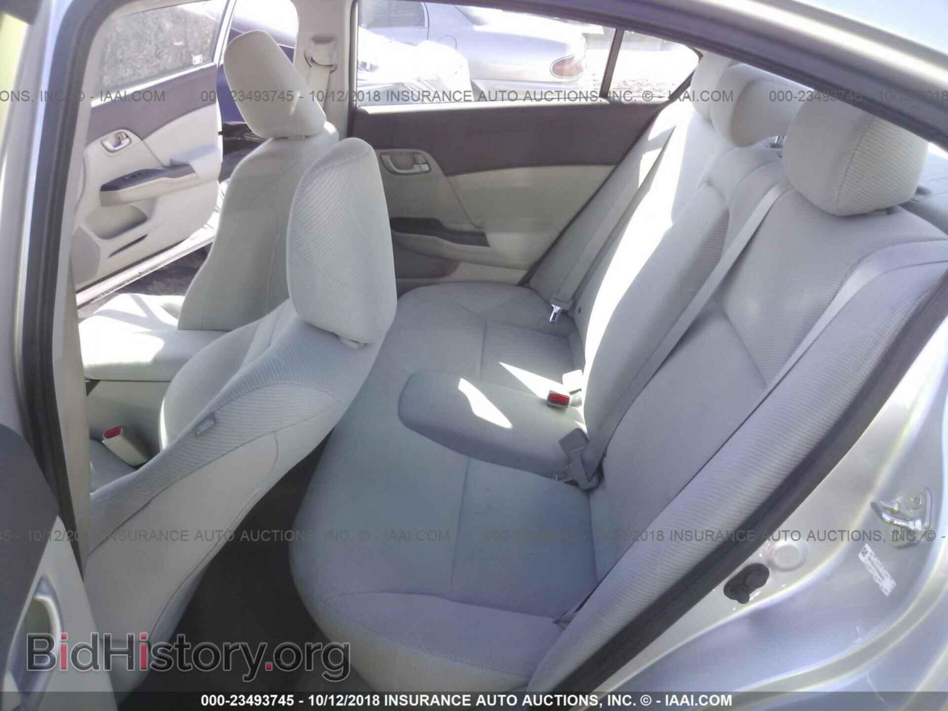 2012 Honda Civic - VIN: 19XFB2F51CE036570 - Фото 8