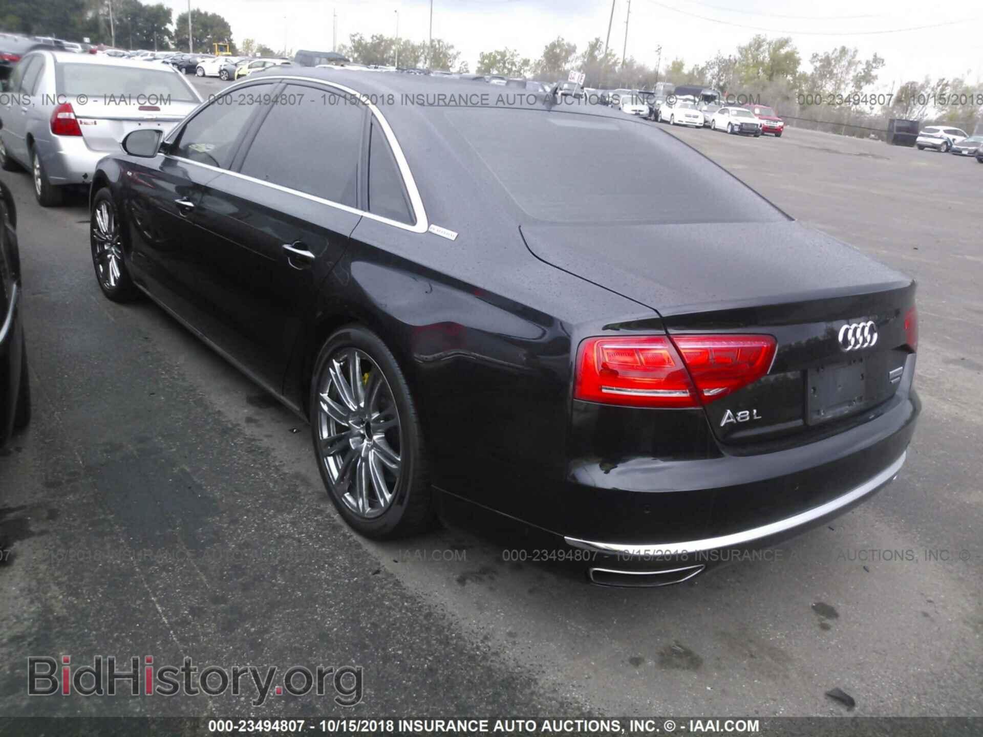 2013 Audi A8 - VIN: WAUR2AFD8DN010797 - Фото 3