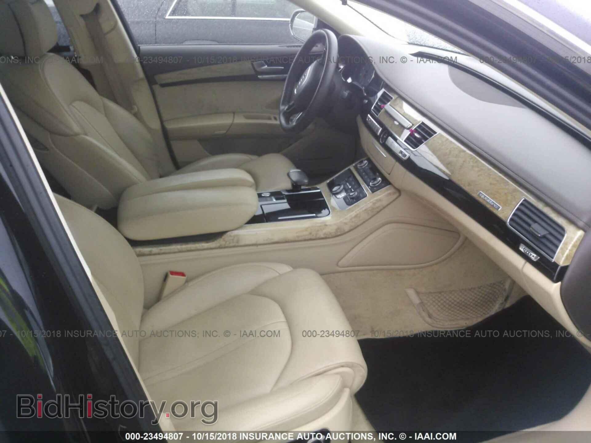 2013 Audi A8 - VIN: WAUR2AFD8DN010797 - Фото 5