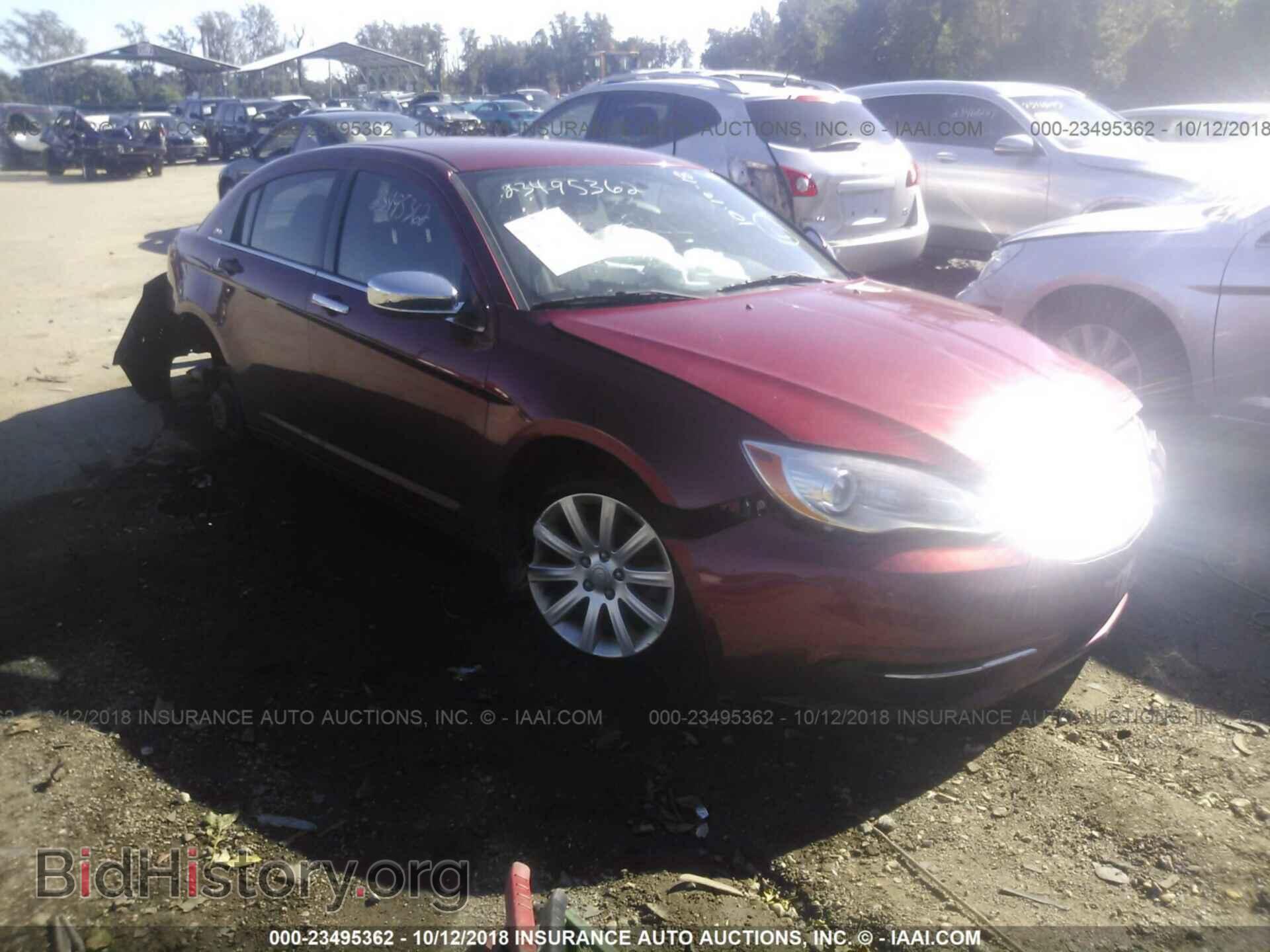 Photo 1C3CCBBG7DN528691 - CHRYSLER 200 2013