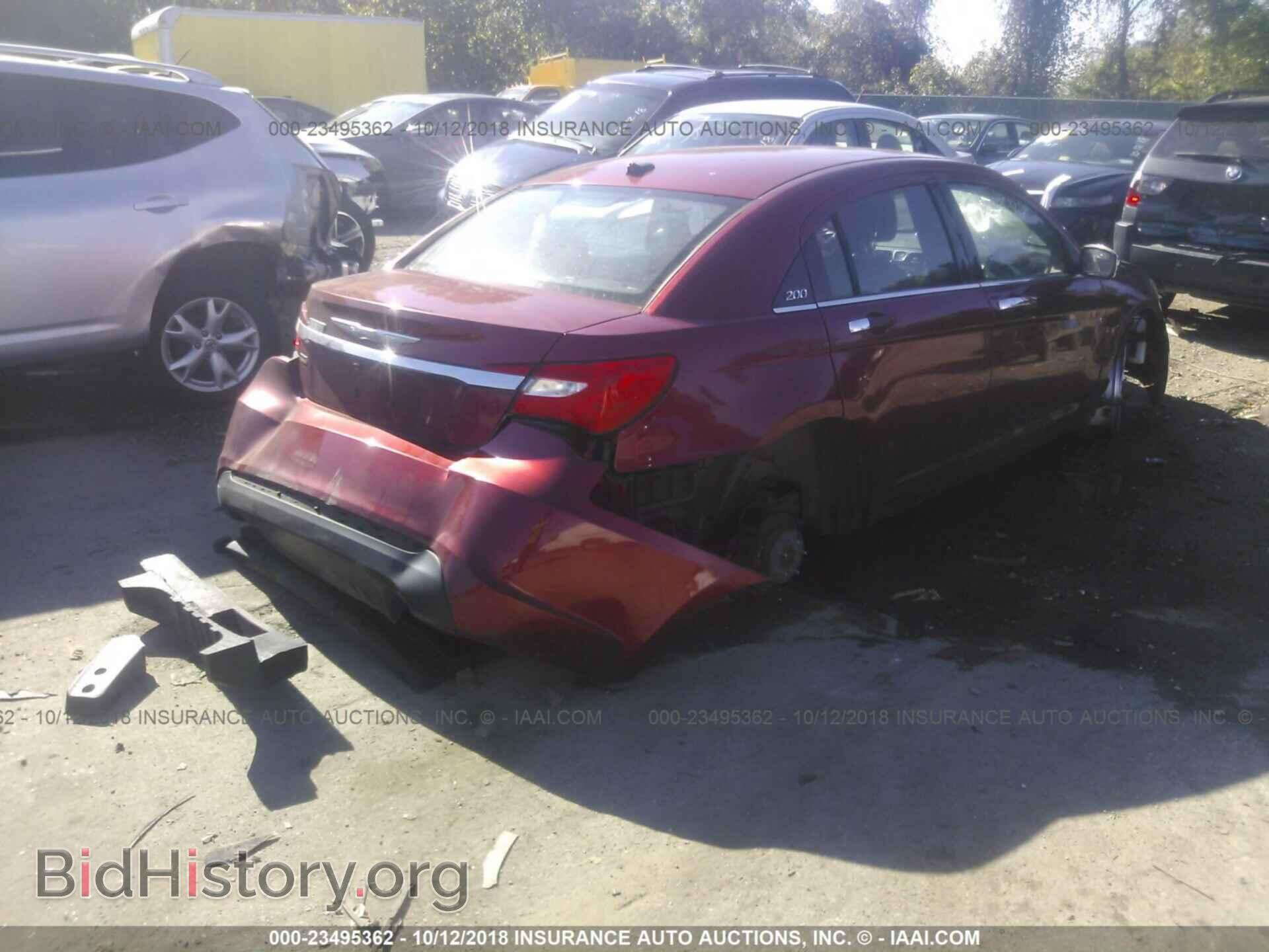 2013 CHRYSLER 200 - VIN: 1C3CCBBG7DN528691 - Photo 4