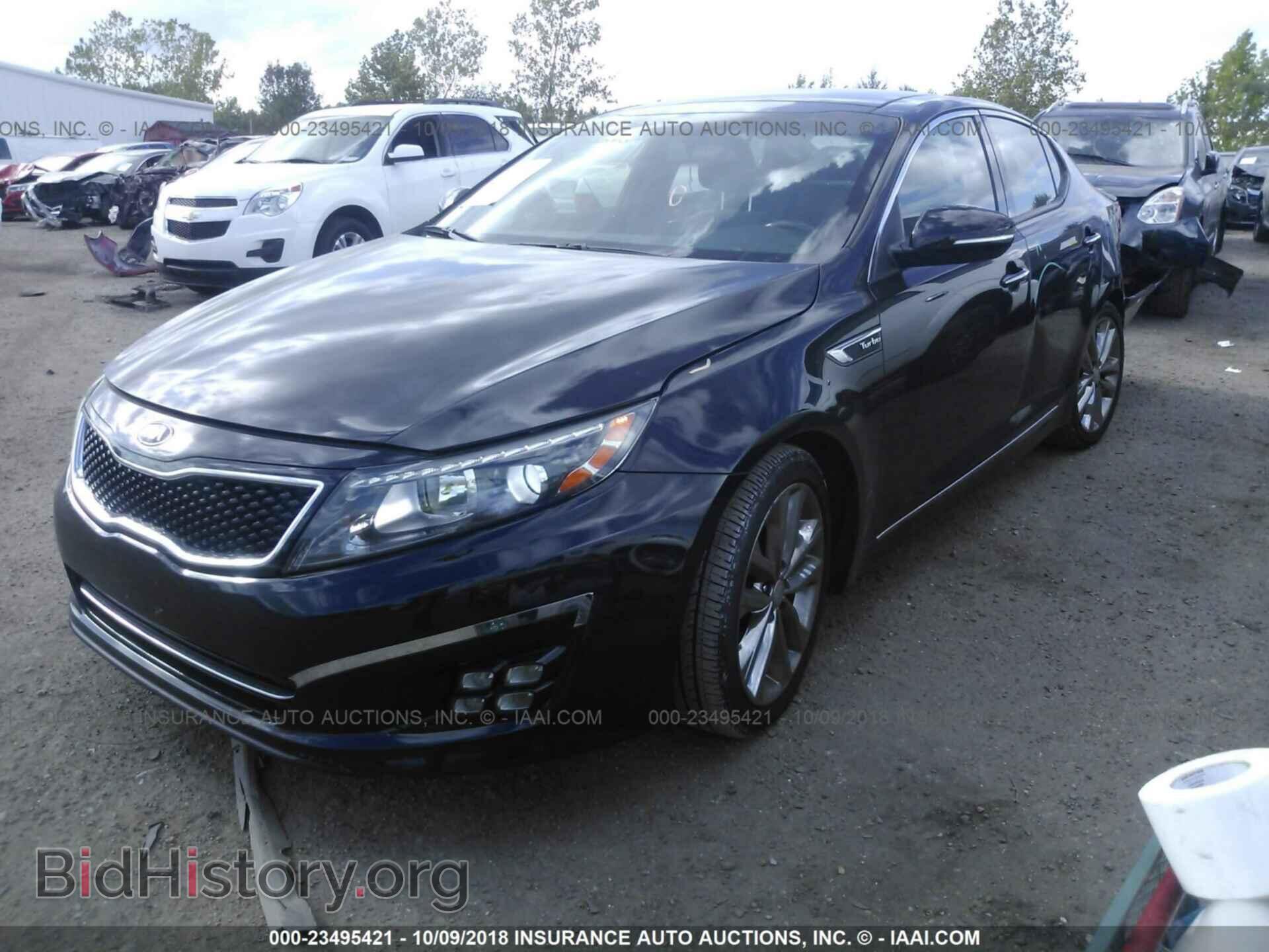 2014 Kia Optima - VIN: 5XXGR4A65EG323237 - Photo 2