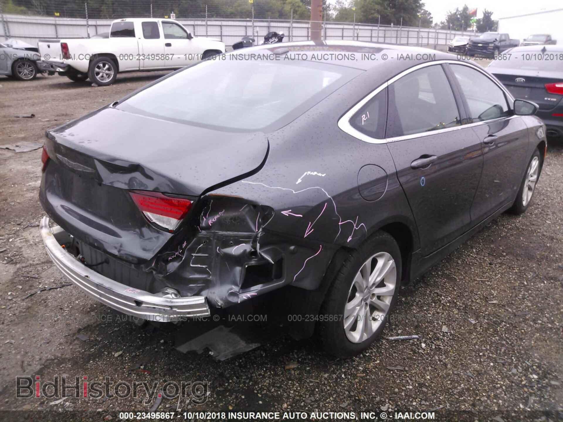 2015 Chrysler 200 - VIN: 1C3CCCAB7FN596407 - Photo 4