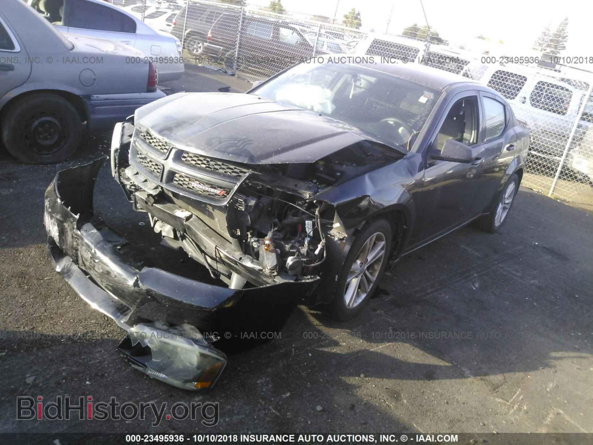 2013 DODGE AVENGER - VIN: 1C3CDZAG0DN769144 - Фото 2