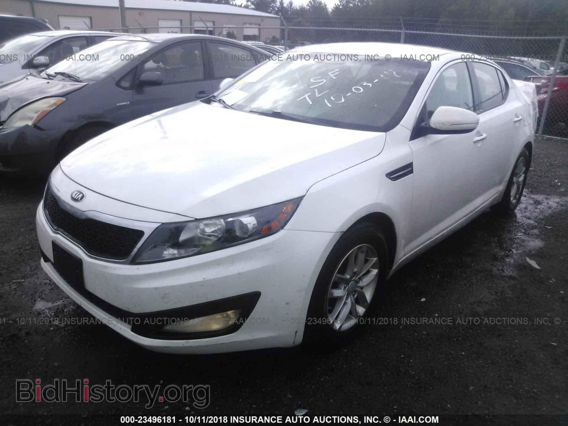 2013 Kia Optima - VIN: KNAGM4A71D5333562 - Фото 2