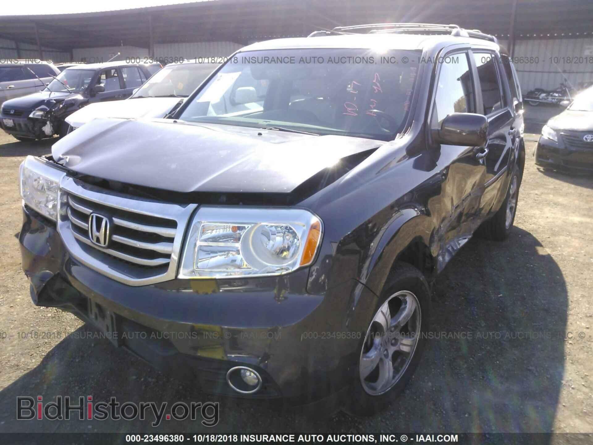 2014 Honda Pilot - VIN: 5FNYF3H5XEB005332 - Фото 2