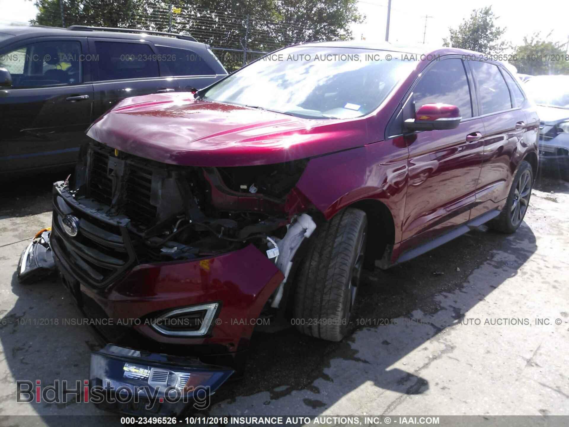 2015 Ford Edge - VIN: 2FMPK3AP8FBC06921 - Фото 2