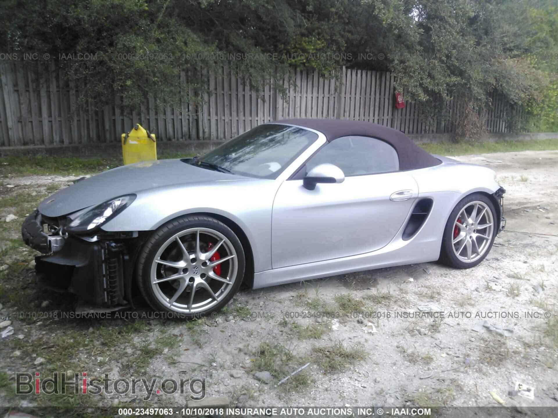 2014 Porsche Boxster - VIN: WP0CB2A87ES140999 - Фото 2
