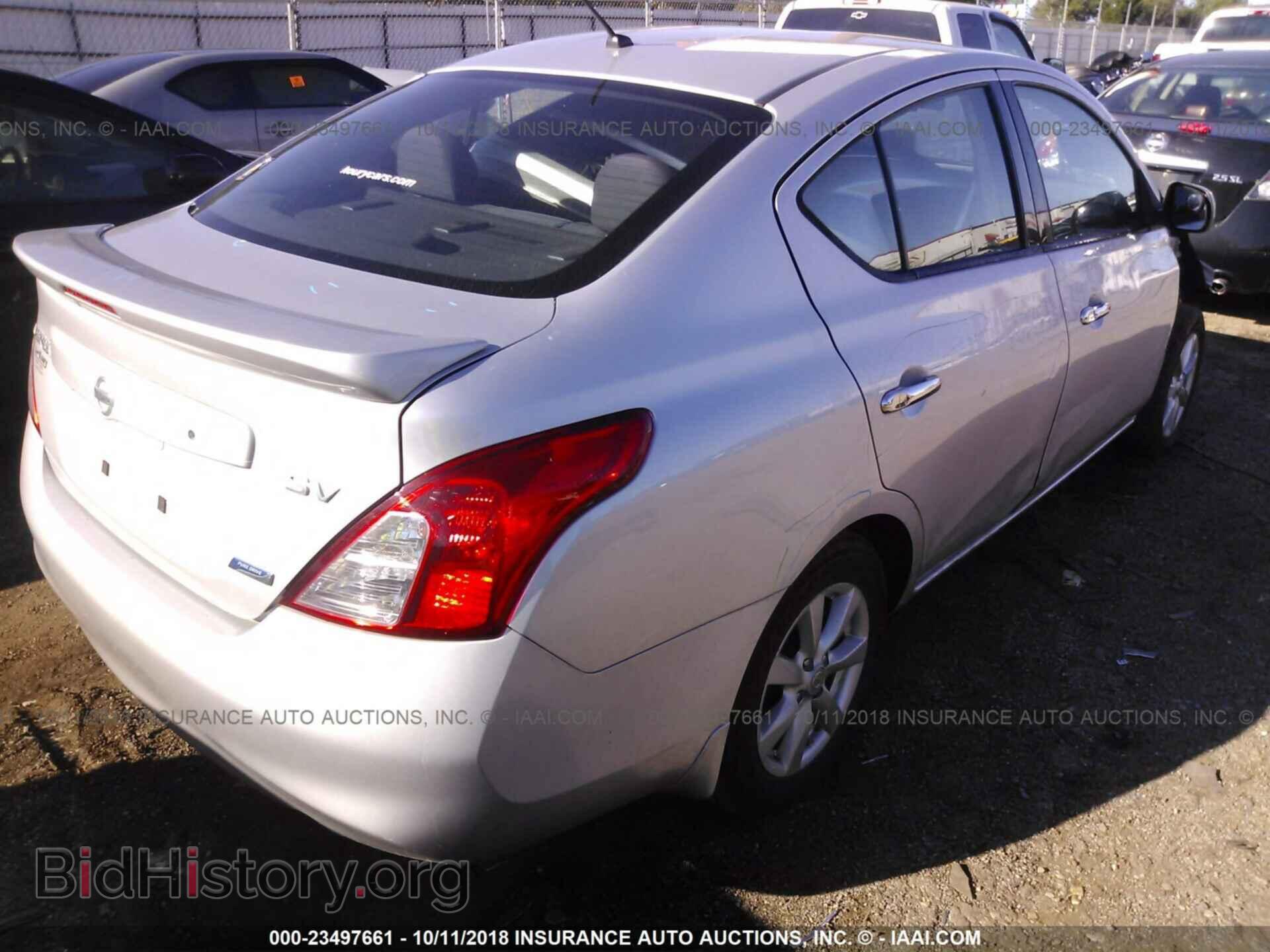 2014 Nissan Versa - VIN: 3N1CN7AP0EL800104 - Фото 4