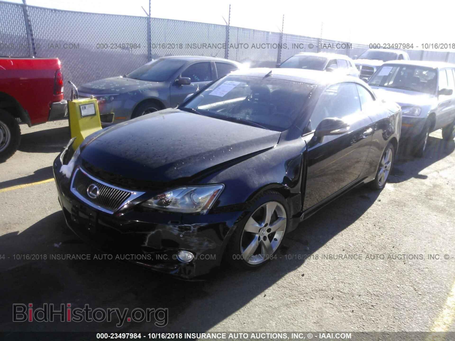 2010 LEXUS IS - VIN: JTHFE2C26A2504268 - Фото 2
