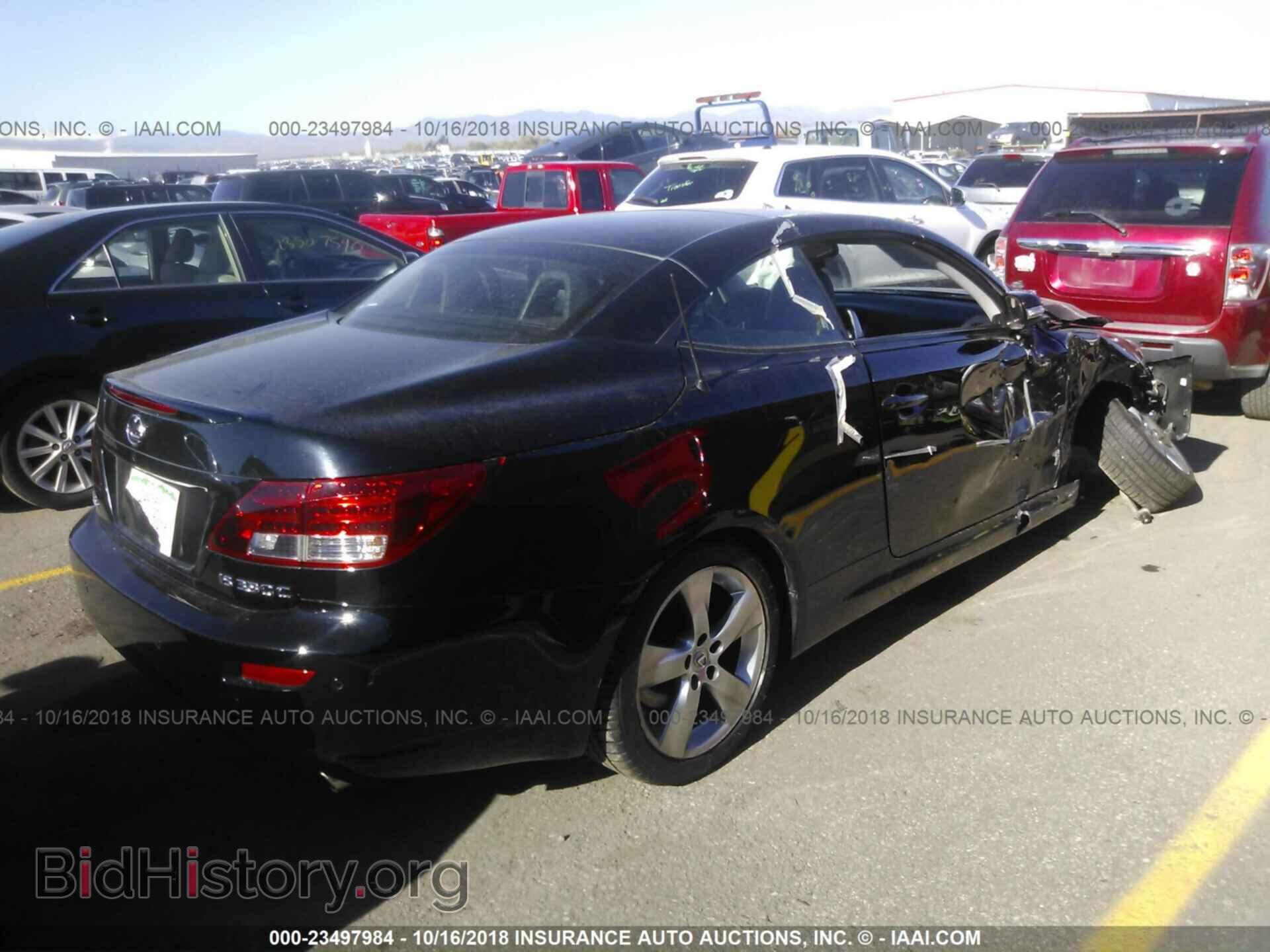 2010 LEXUS IS - VIN: JTHFE2C26A2504268 - Фото 4