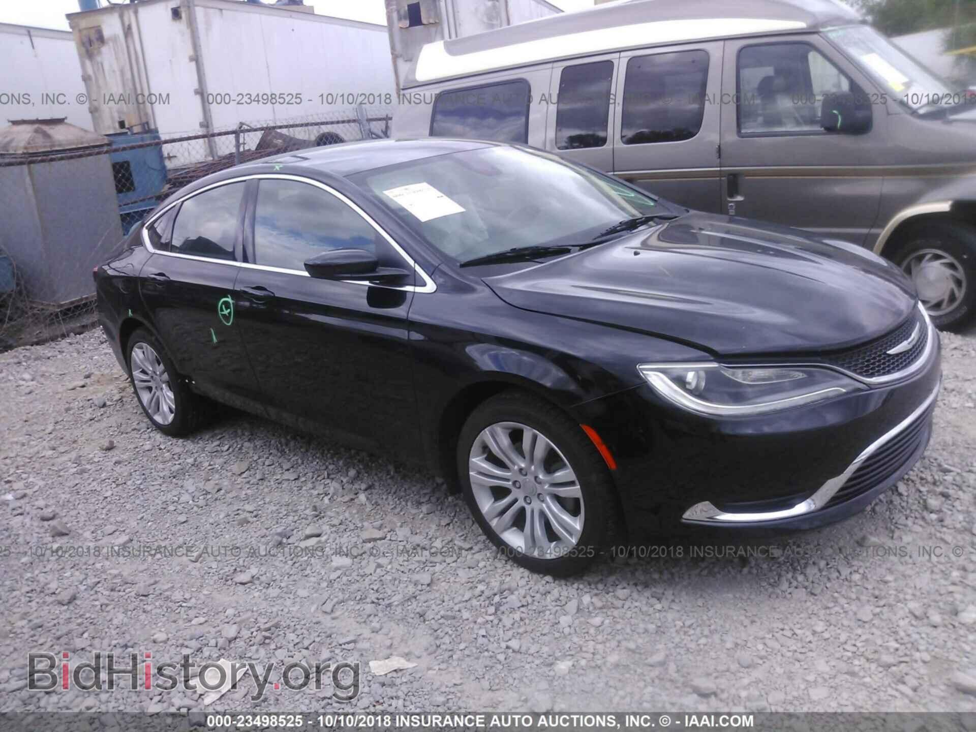 Photo 1C3CCCAB8FN566638 - CHRYSLER 200 2015