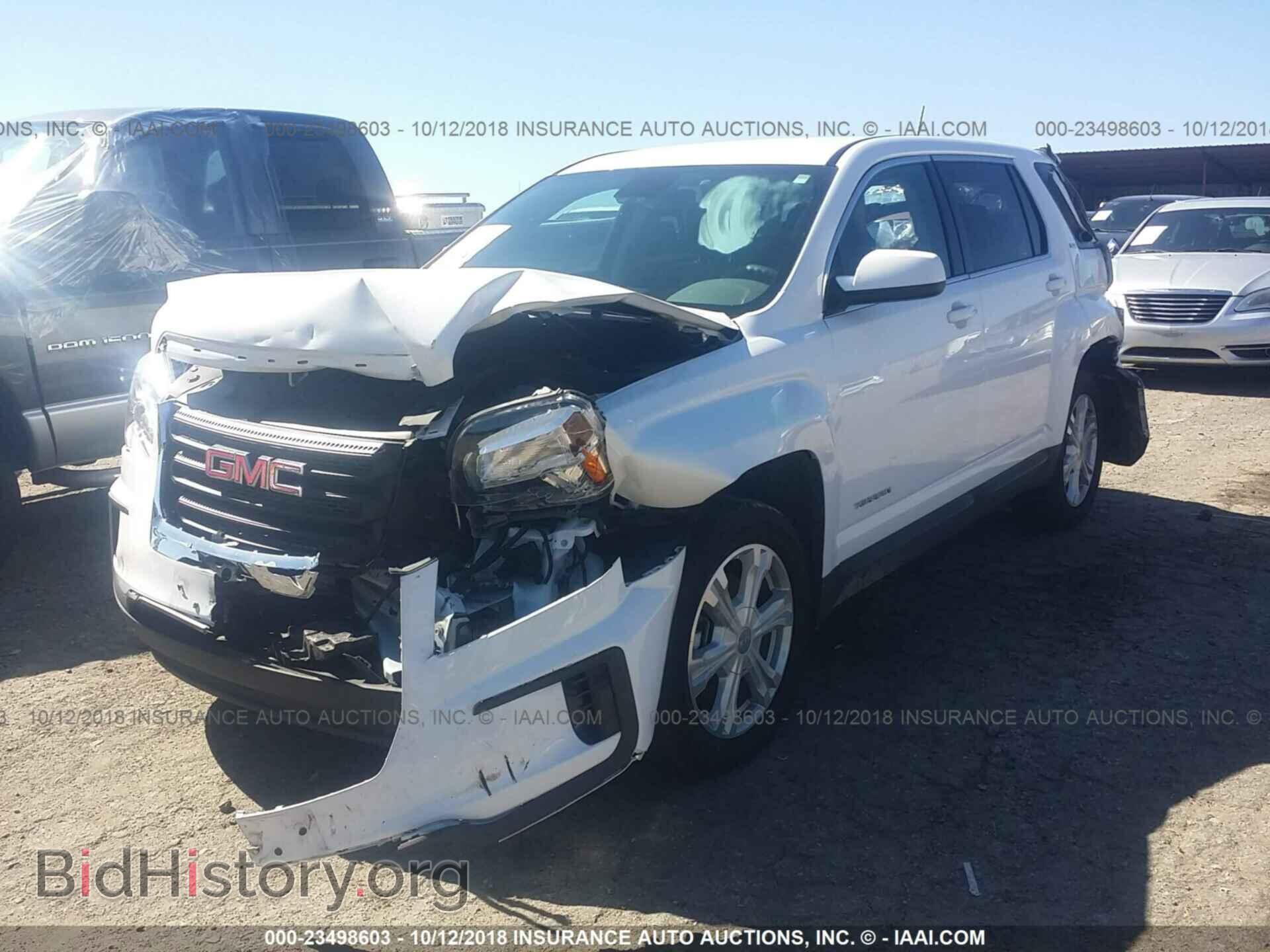 2017 Gmc Terrain - VIN: 2GKALMEK0H6351138 - Photo 2